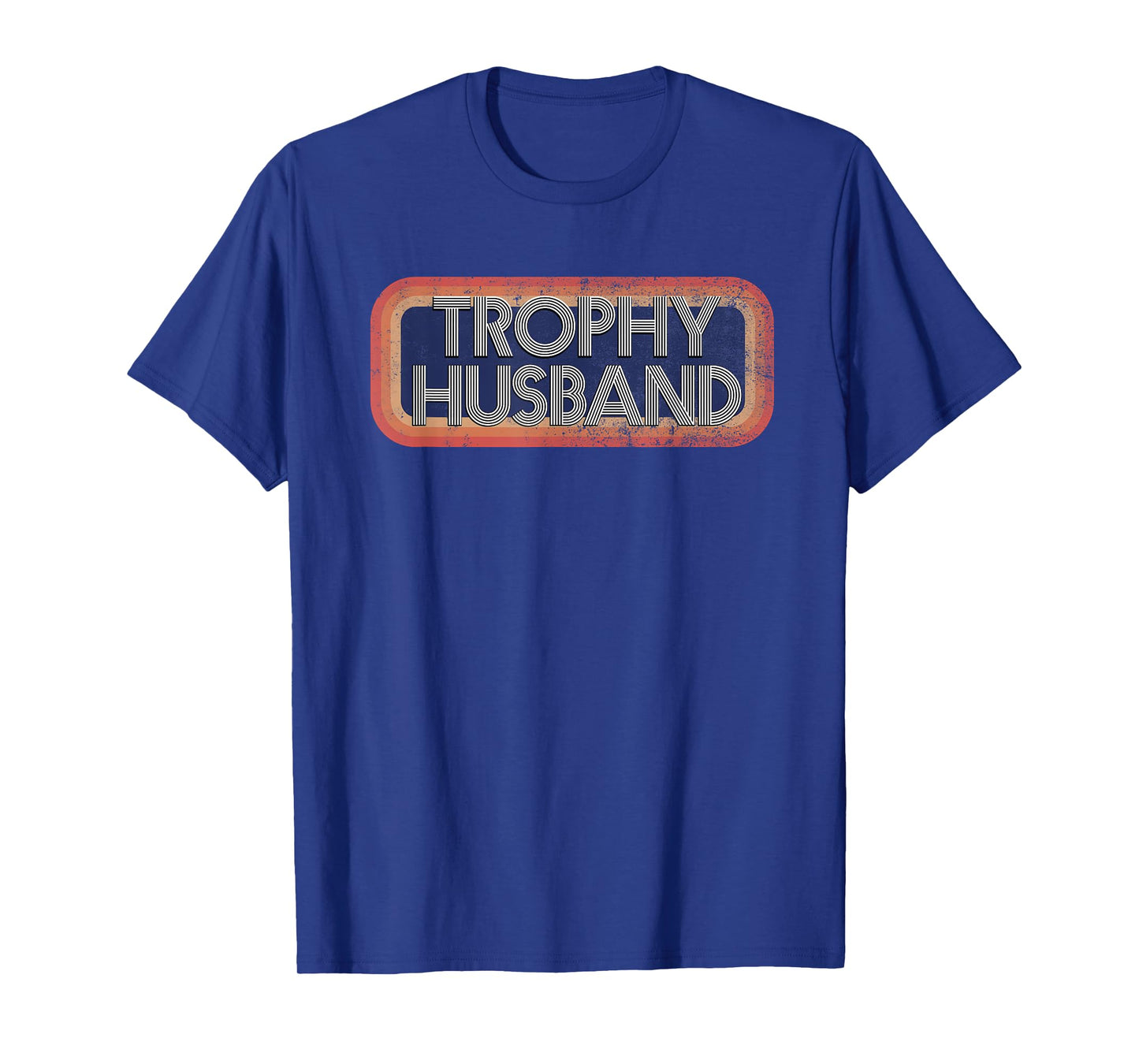 Trophy Husband T-Shirt | 70's 80's Retro Distressed Tee T-Shirt