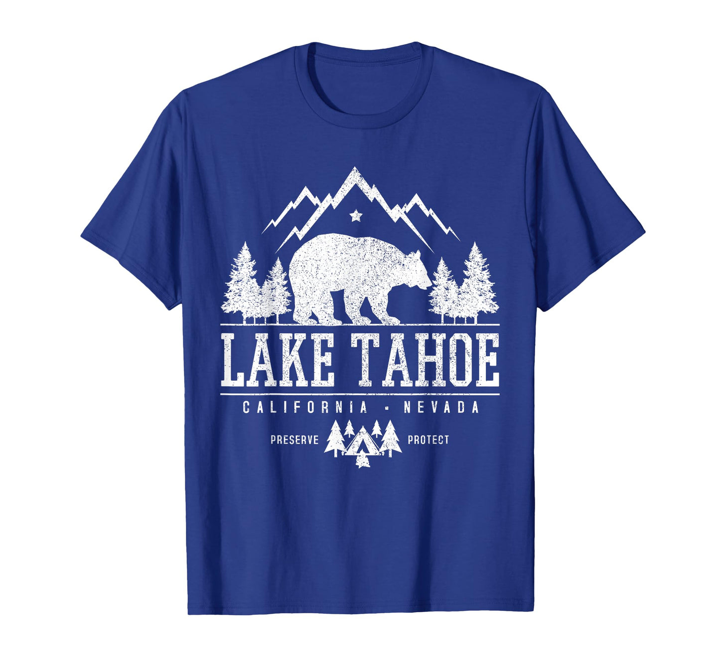 Lake Tahoe California - Bear Mountains Nature Camping Gift T-Shirt