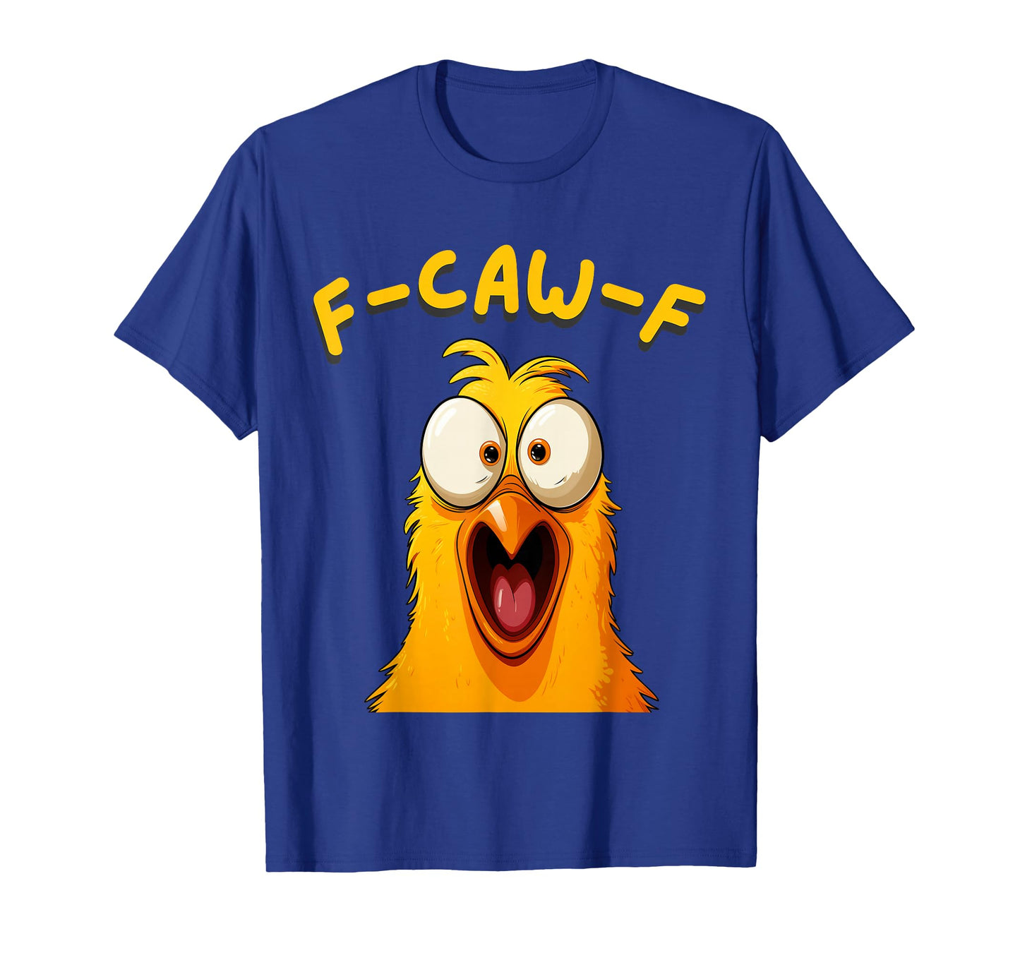 F-Caw-F Funny Rooster Chicken Farm FCAWF Animal Meme Men T-Shirt