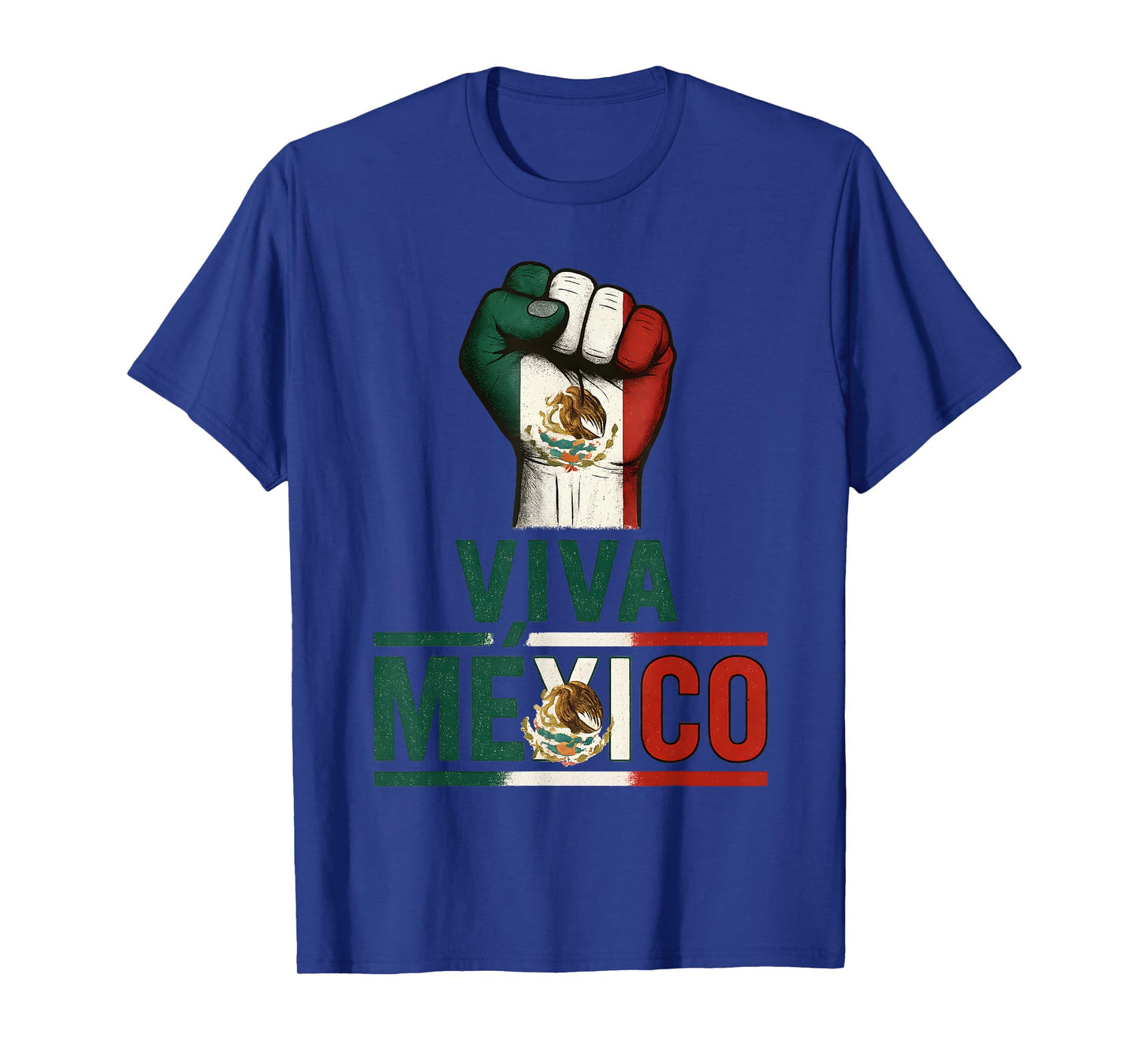 Viva Mexico Raised Clenched Fist T-Shirt