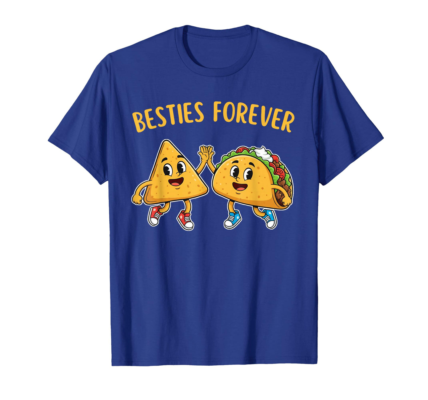 Nachos Tacos Kawaii Besties Forever T-Shirt