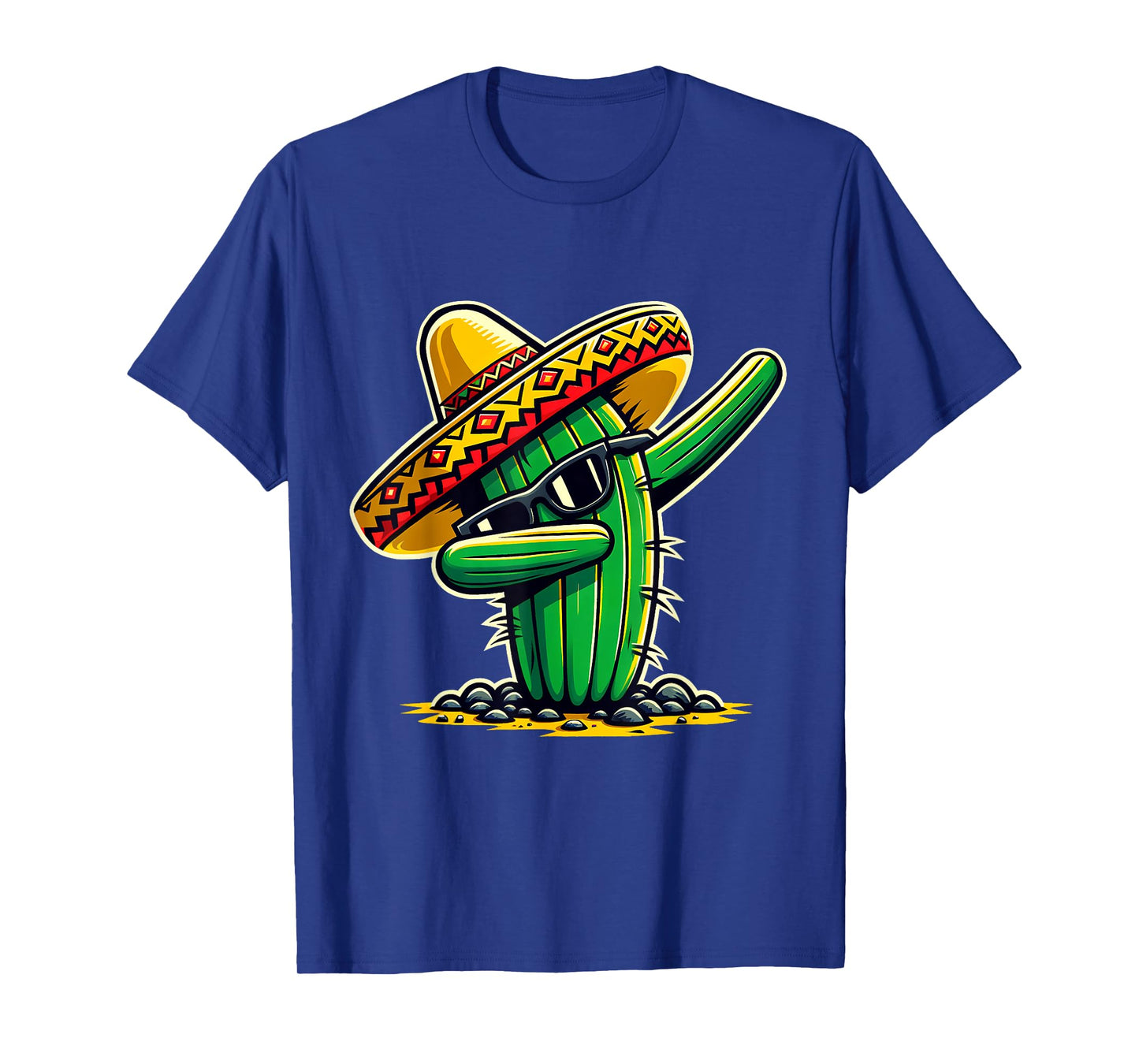 Cinco de Mayo Dabbing Cactus Funny Mexican Boys Toddler Kids T-Shirt