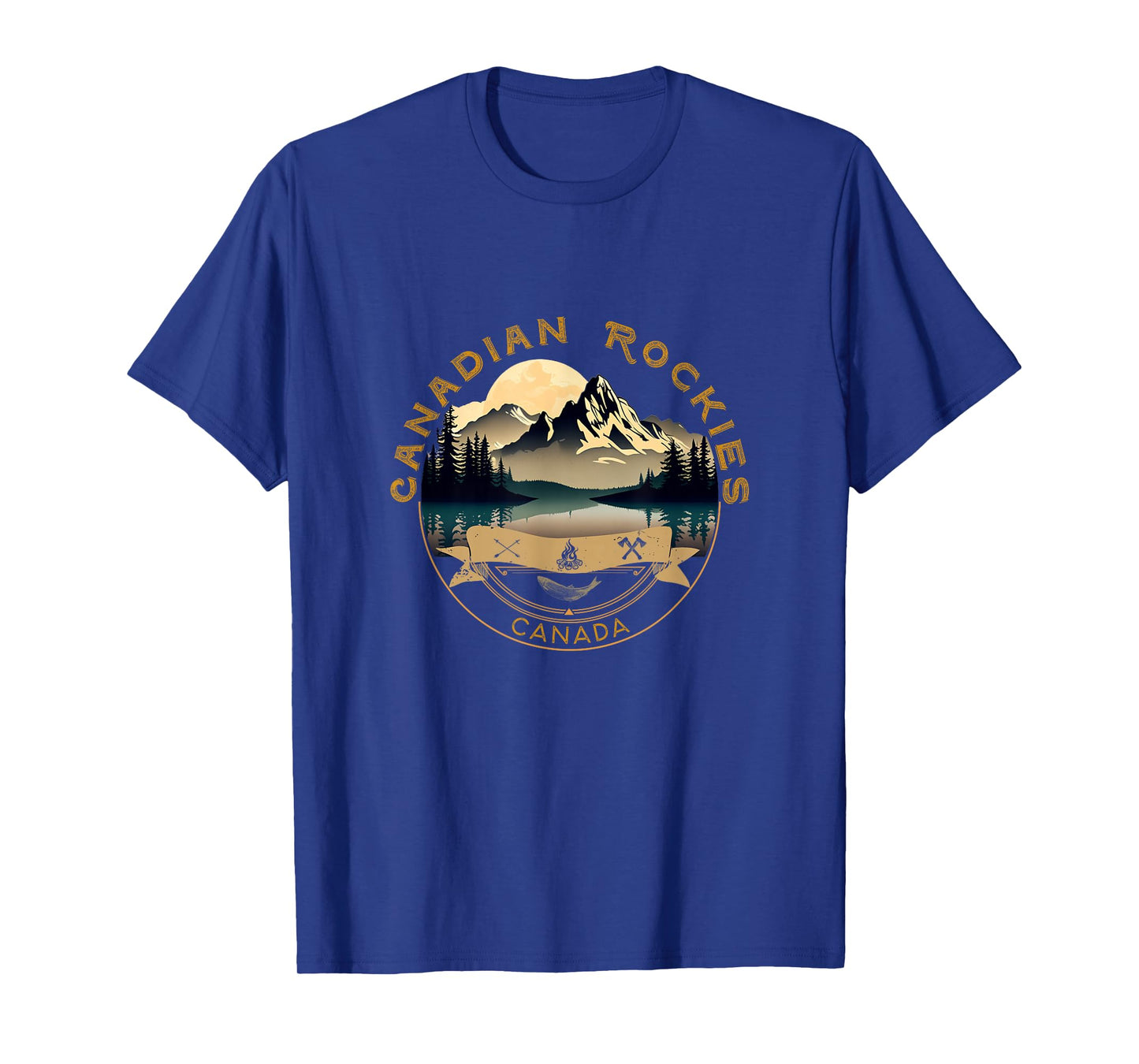 Canadian Rockies Vacation Apparel Canadian Rockies Souvenir T-Shirt