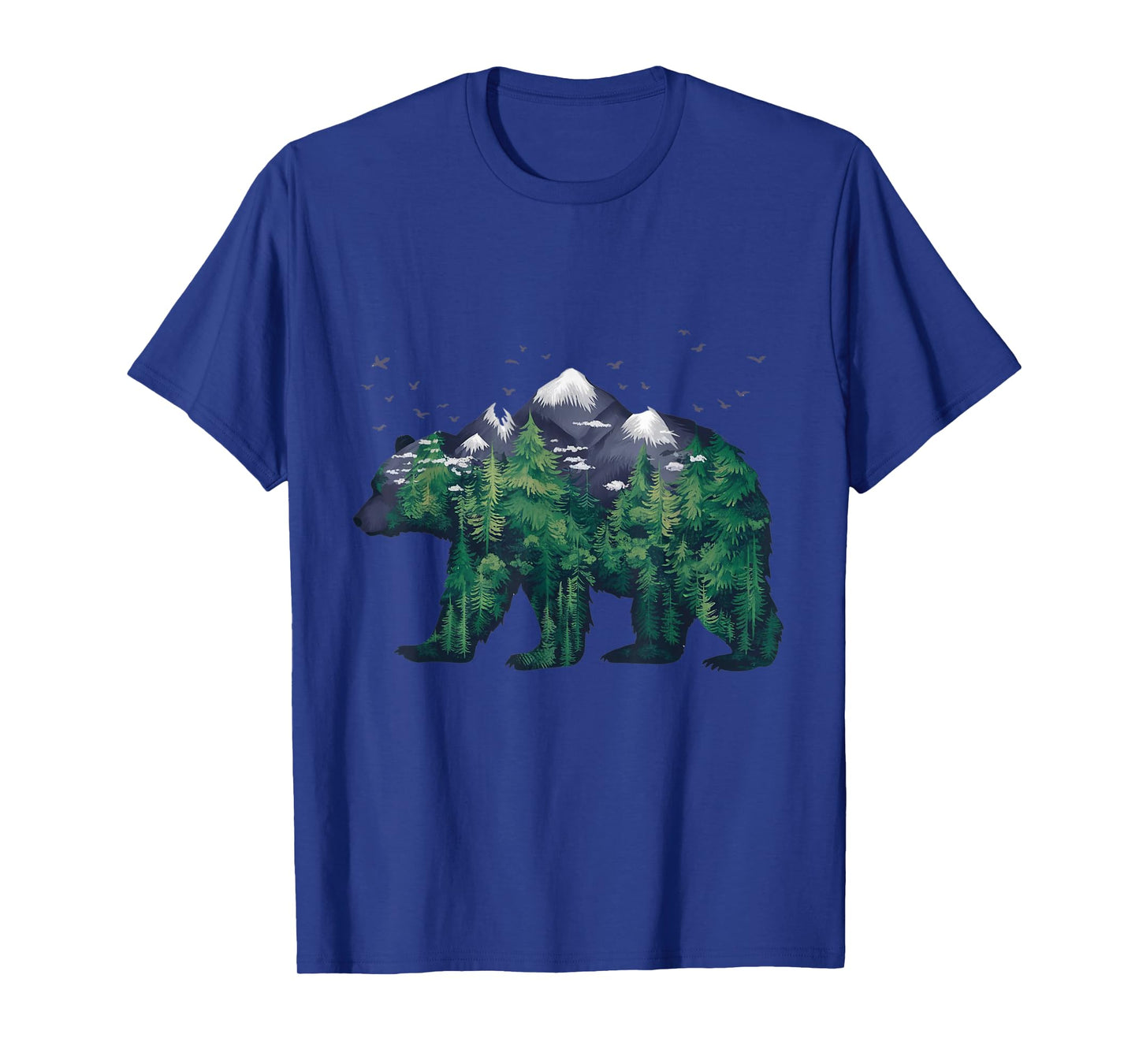 Bear Nature Outdoor Mountains Forest Trees Bear Wildlife T-Shirt