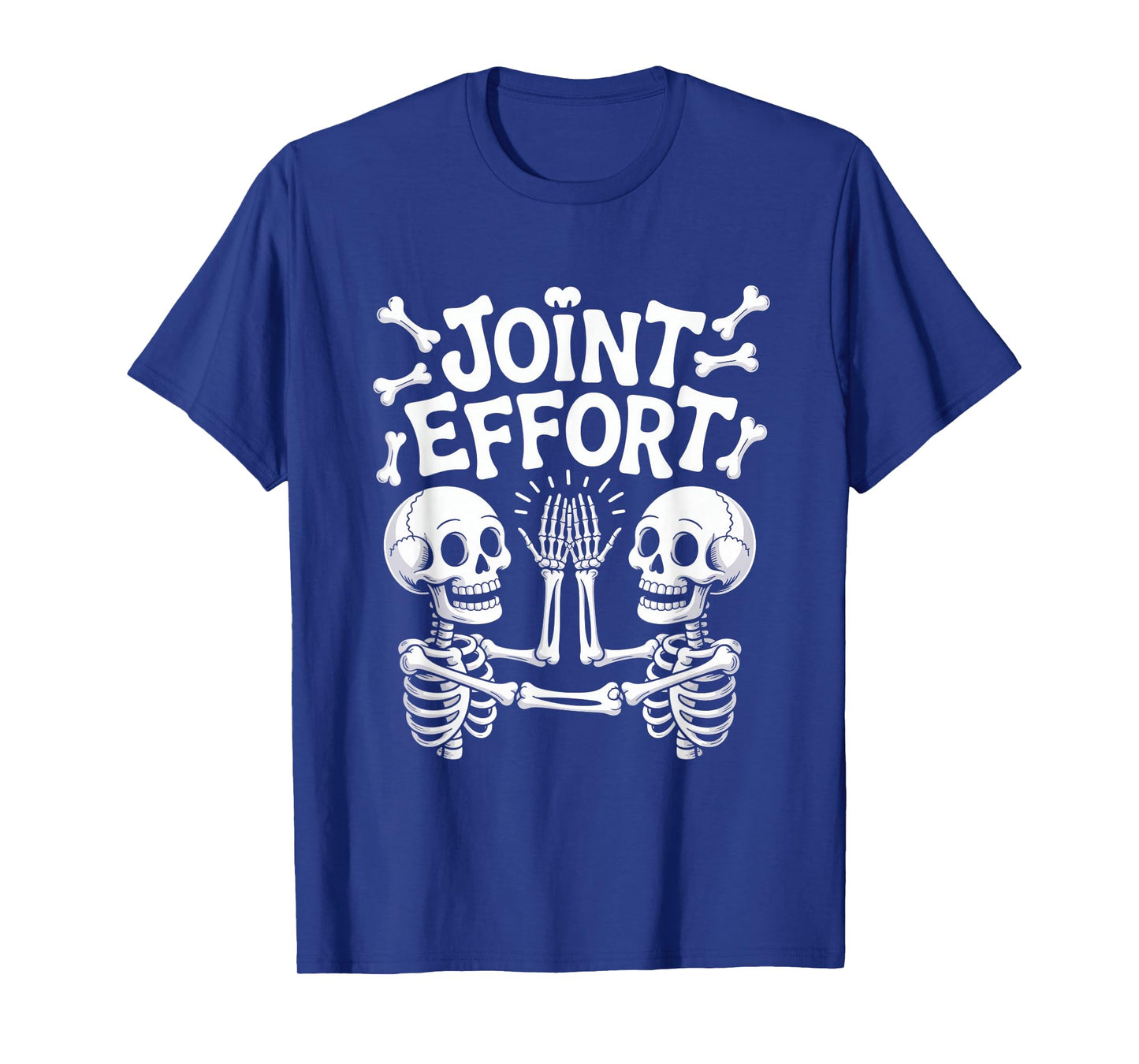 Joint Effort Halloween Skeleton High Five T-Shirt
