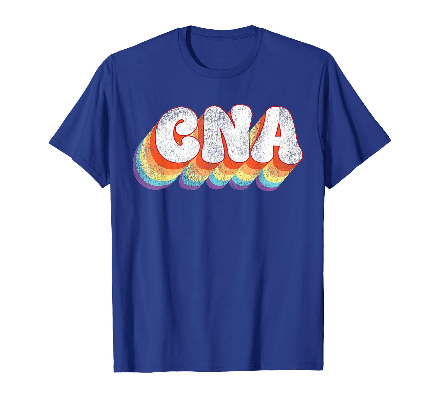 CNA Nurse Certified Nursing Assistant Retro Vintage Cna T-Shirt
