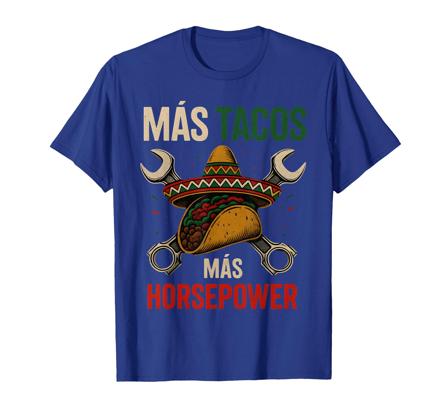 Mechanic Work Car Guy Garage Tuning Piston Engine Mexican T-Shirt