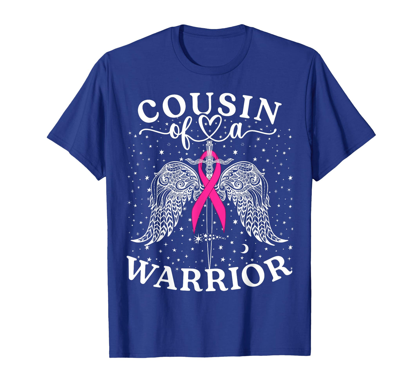 Cousin Of A Warrior Breast Cancer Awareness Support Squad T-Shirt
