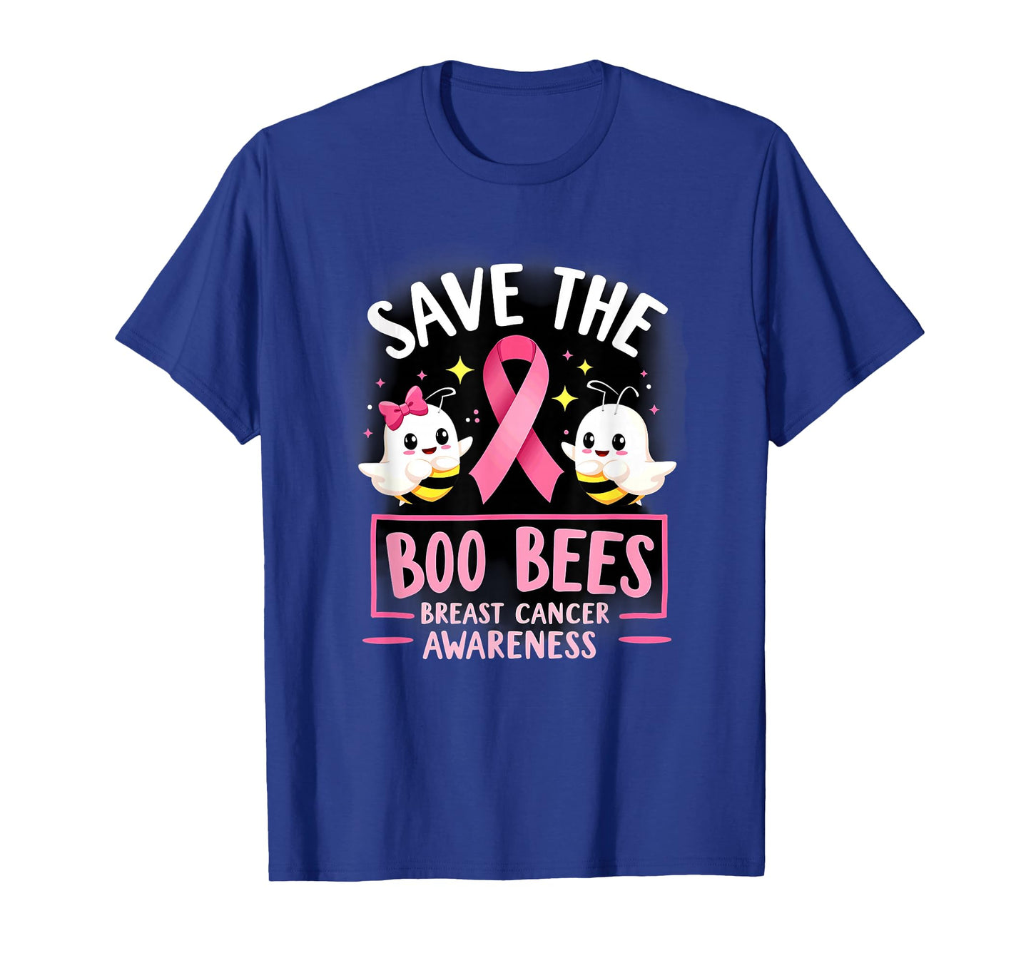 Save The Boo Bees Breast Cancer Women Halloween T-Shirt