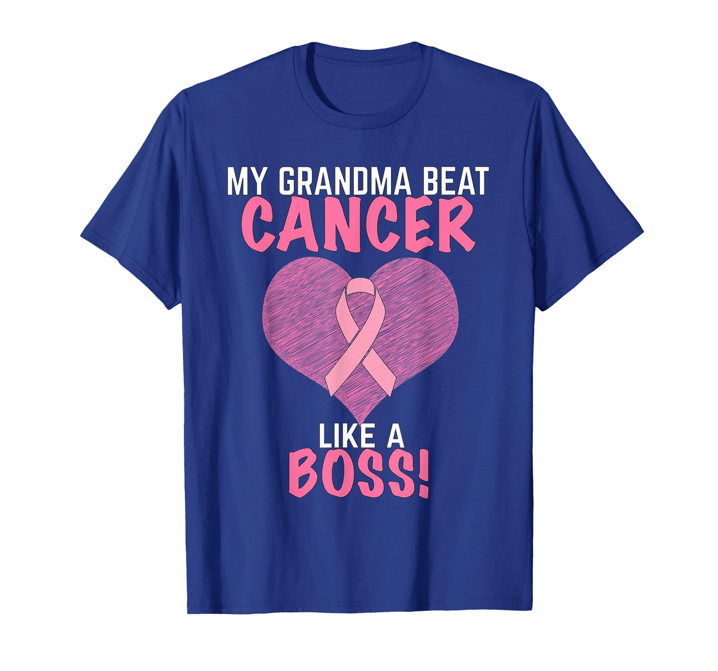 My Grandma Beat Breast Cancer - Survivor Awareness T-Shirt