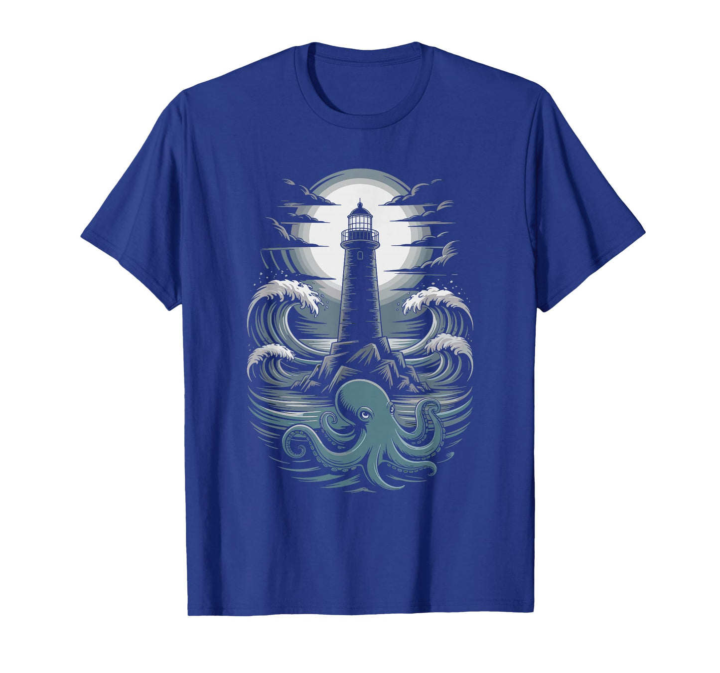 Ocean Academia Coastal Scholar Marine Science Nerd Vintage T-Shirt