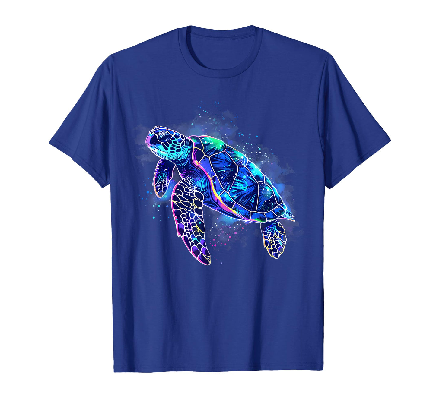 Sea Turtle Sea Ocean Animal Sea Turtle Lover Artwork Motif T-Shirt