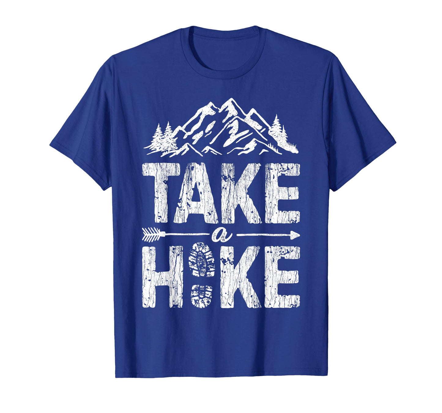 Take A Hike Outdoor Hiking Nature Hiker Vintage Men Women T-Shirt