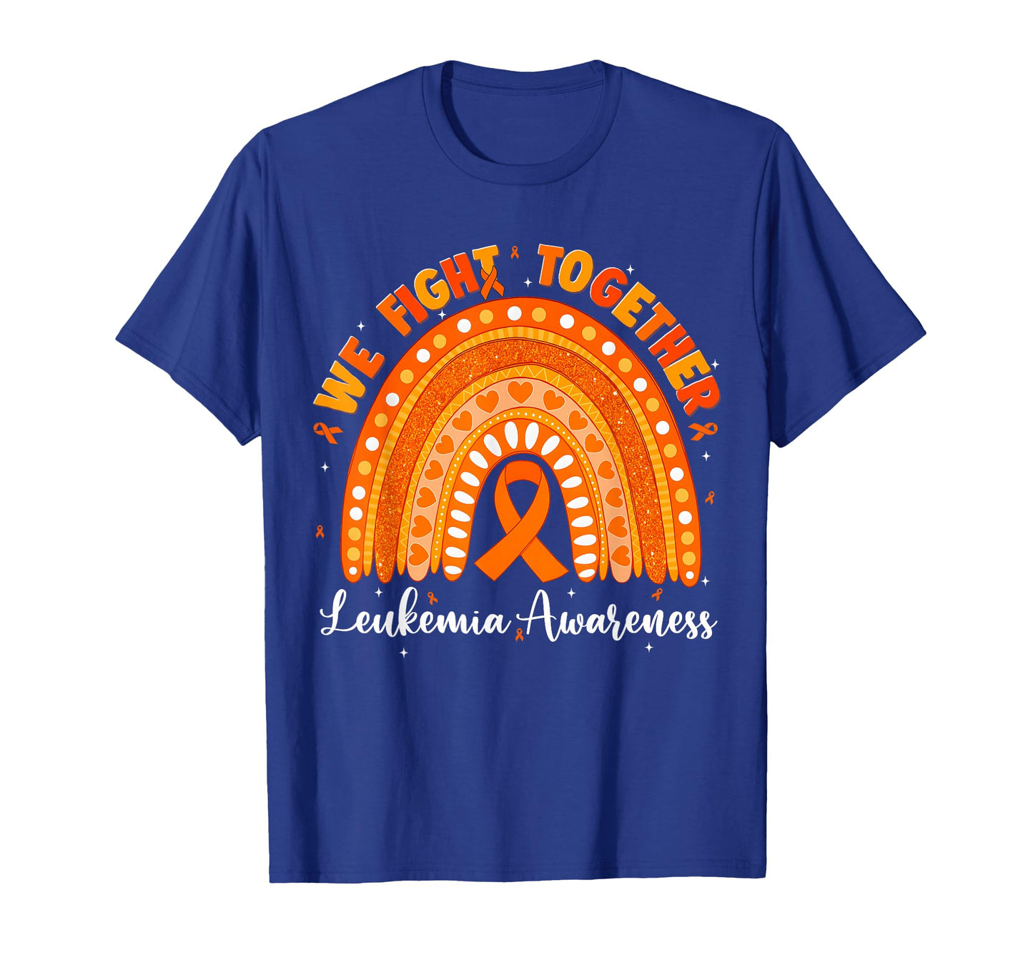 We Figth Together Leukemia Awareness Warrior Men Women Kids T-Shirt
