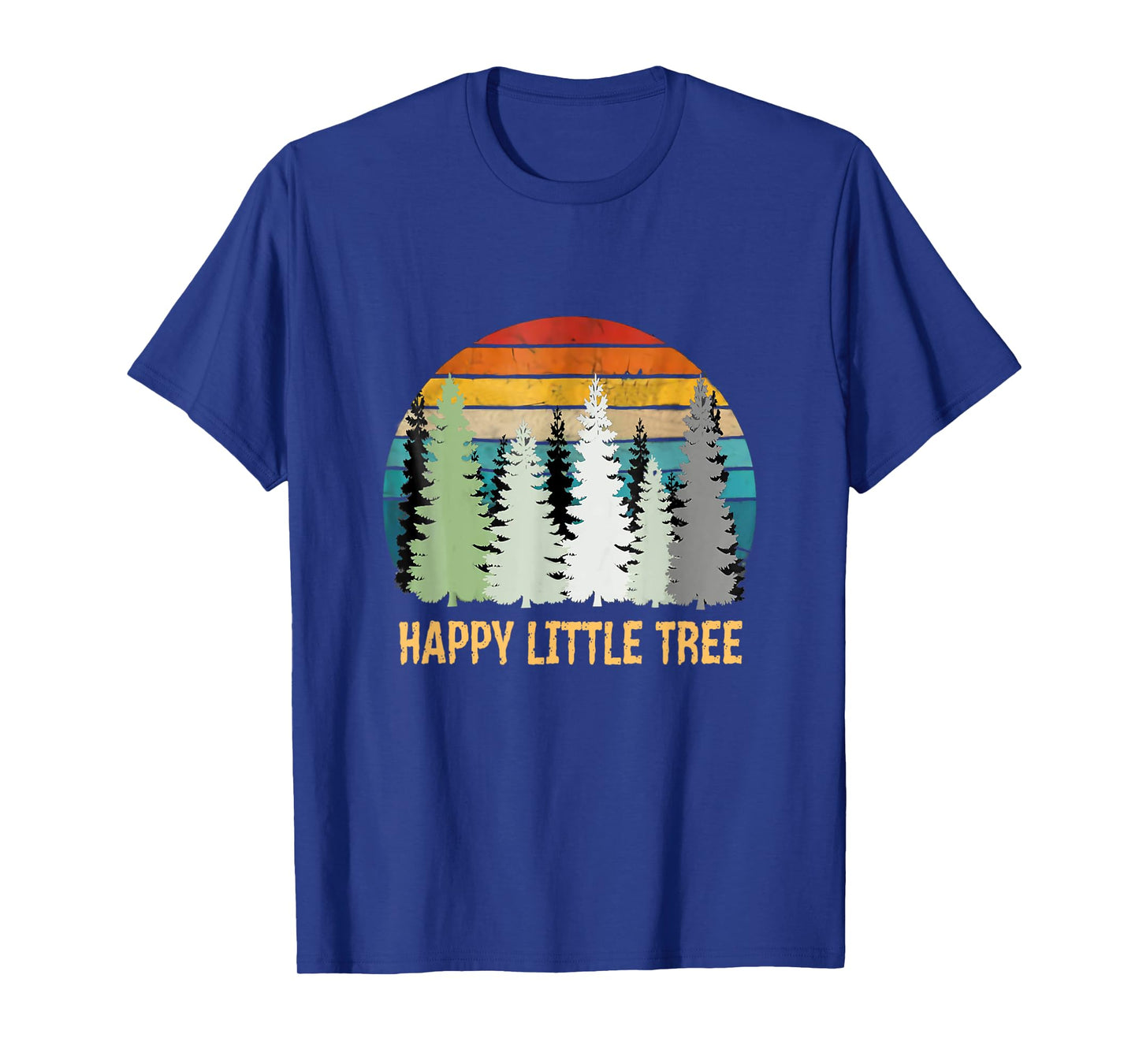Happy Little Tree Tee - Best 80s Retro Outfit Gifts T-Shirt