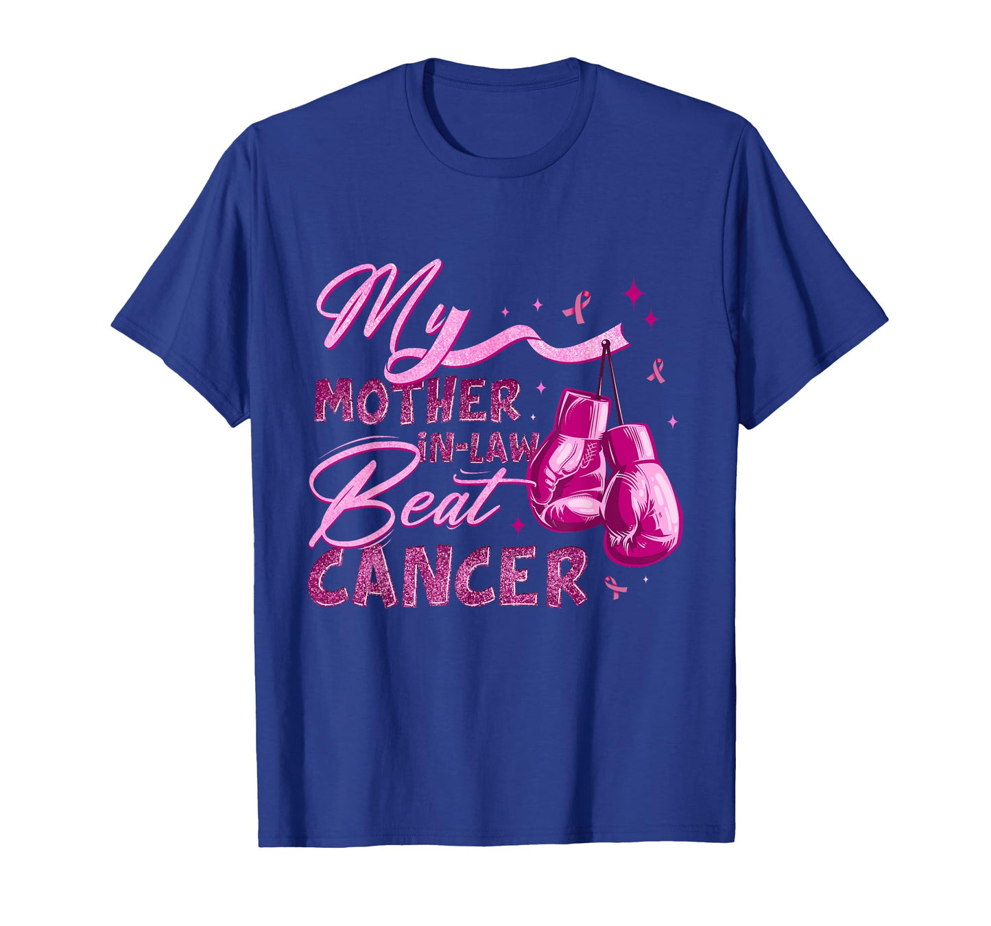 My Mother-in-law Beat Cancer Breast Cancer Awareness T-Shirt