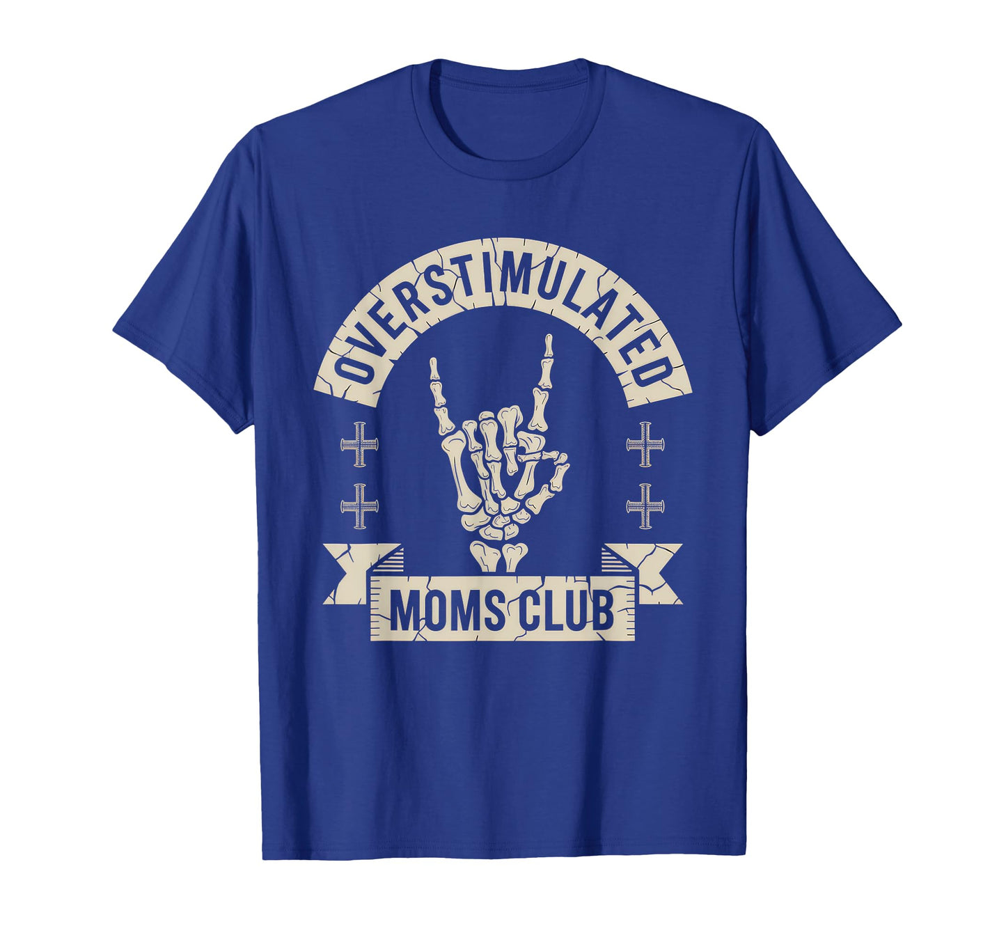 Overstimulated Moms Club Tshirt Mom Depression Mental Health T-Shirt