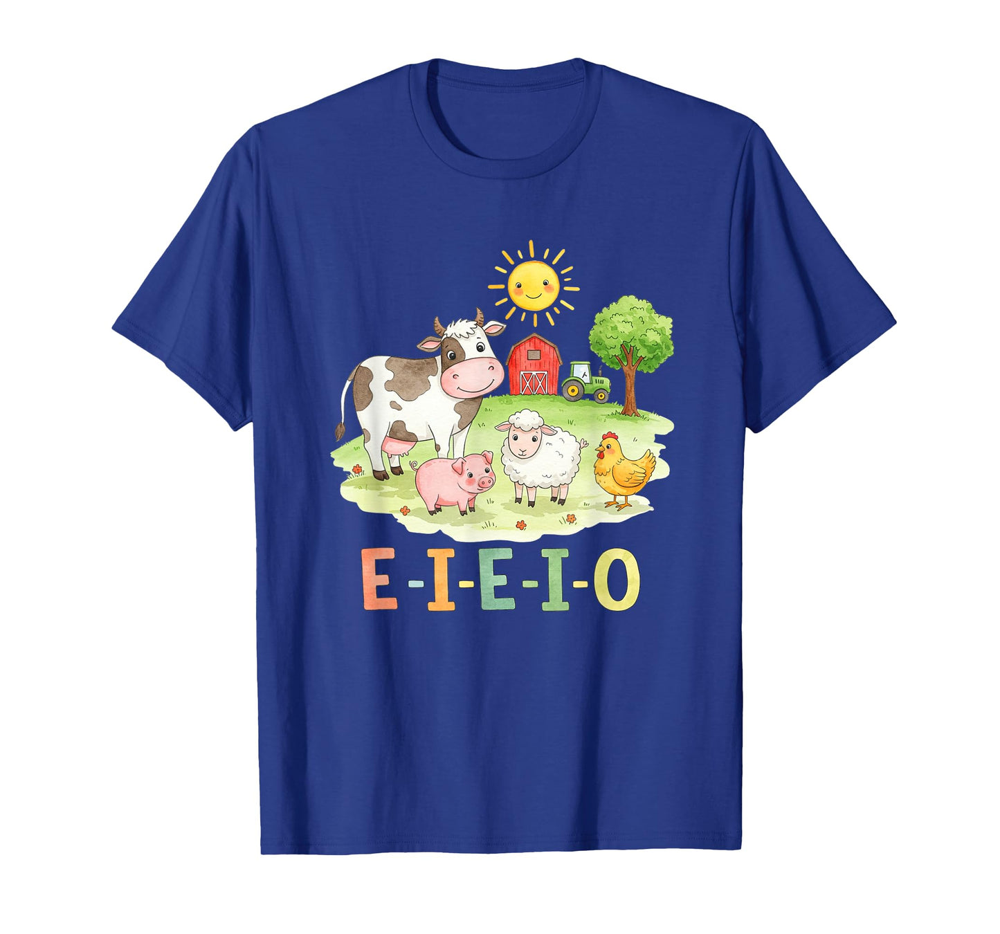Toddler Kids Old MacDonald Had a Farm E-I-E-I-O Nursery Song T-Shirt