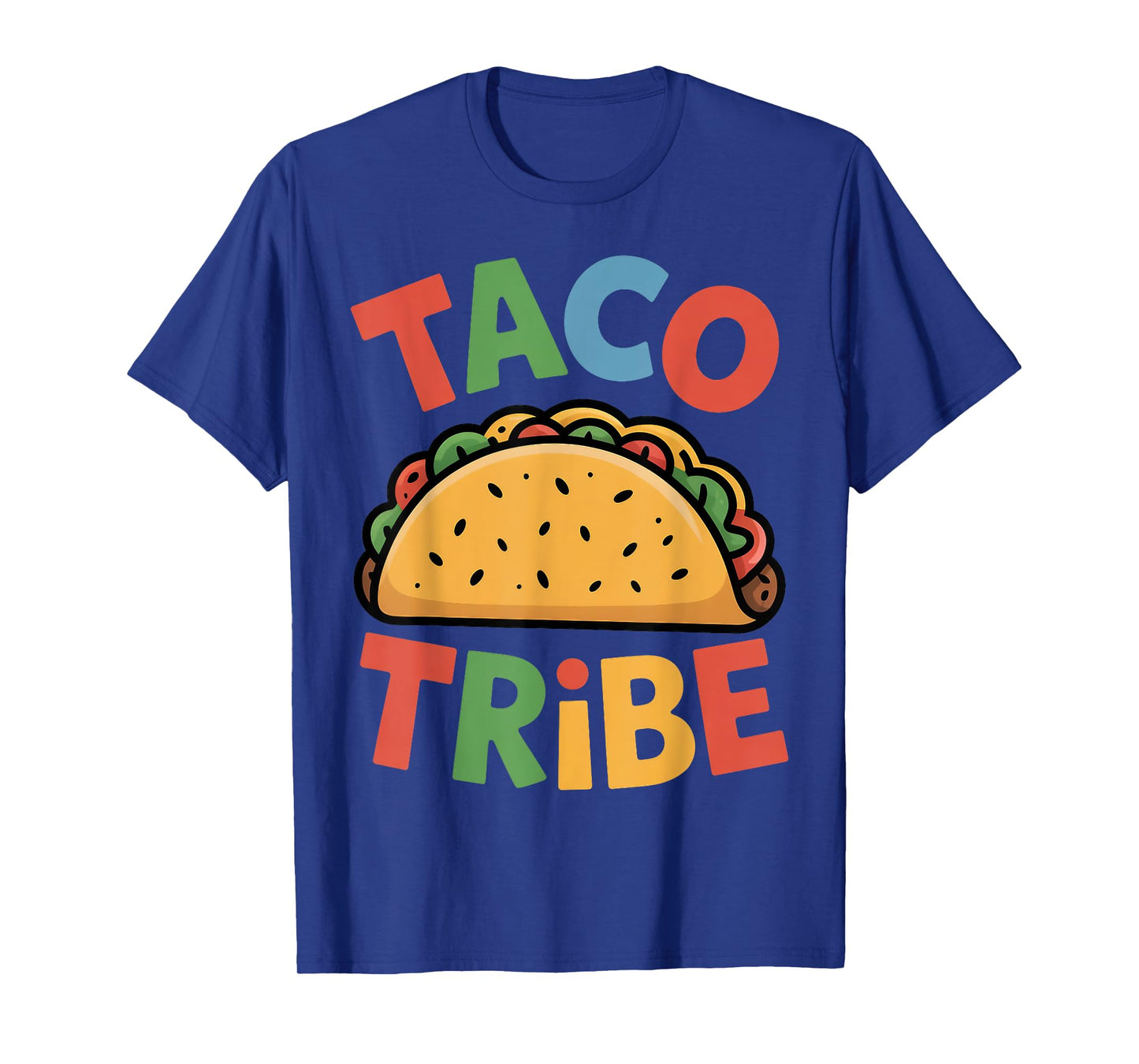 Taco Tribe Playful Cartoon Tacos T-Shirt