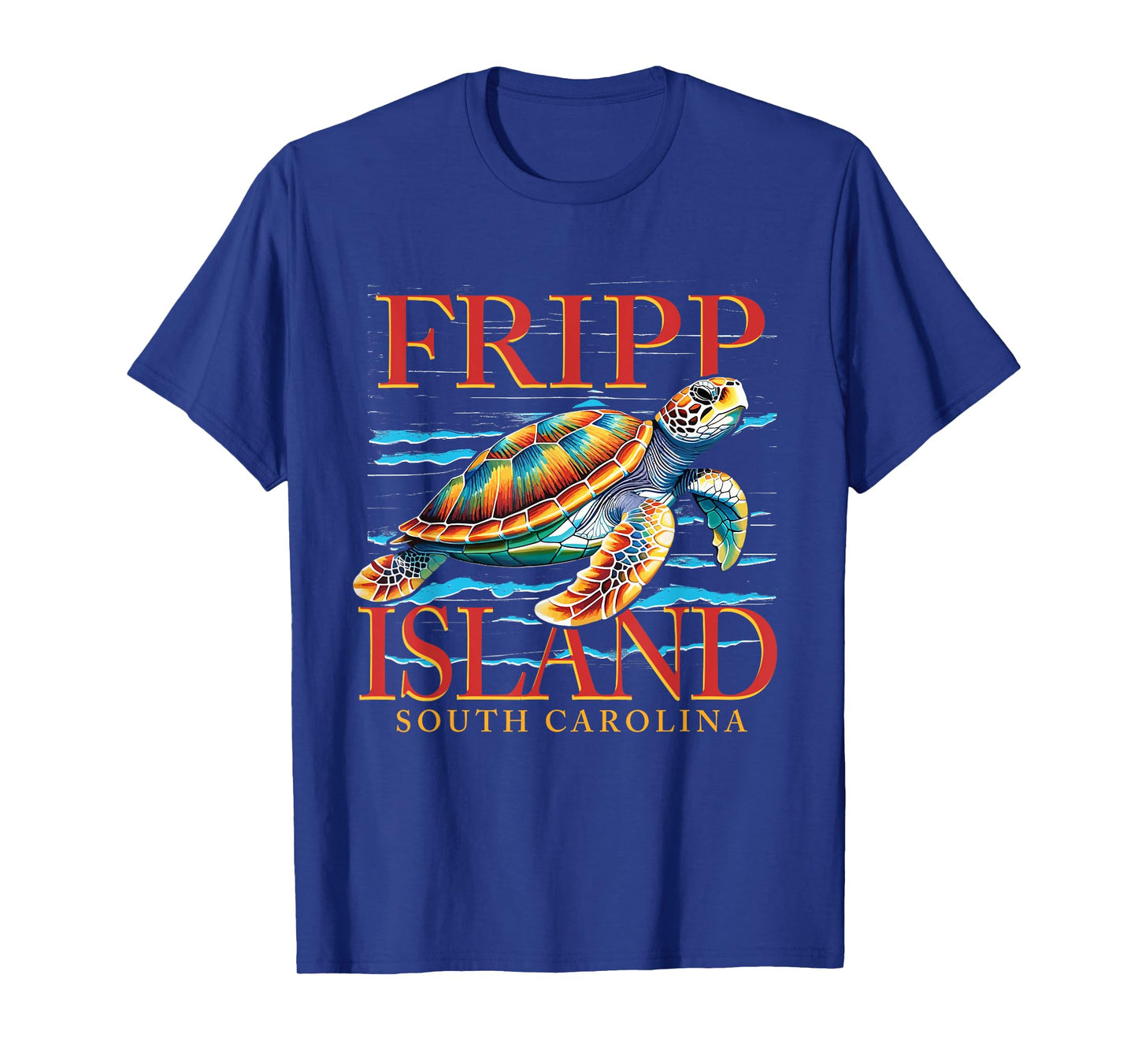 Fripp Island SC Sea Turtle Lover Beach Vacation Gifts T-Shirt