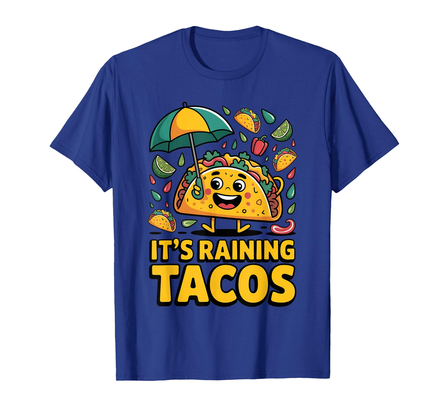 It's Raining Tacos Funny Taco Lovers Kids Girls Boys T-Shirt