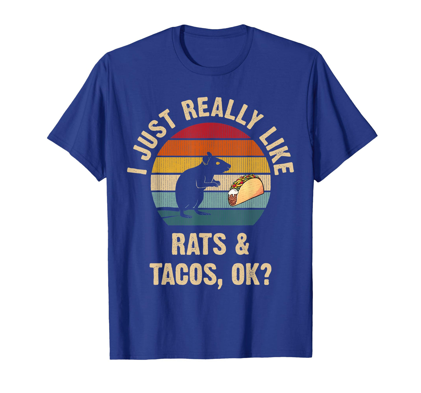 Rats and Tacos lover Cinco de mayo Taco Tuesday Cute T-Shirt
