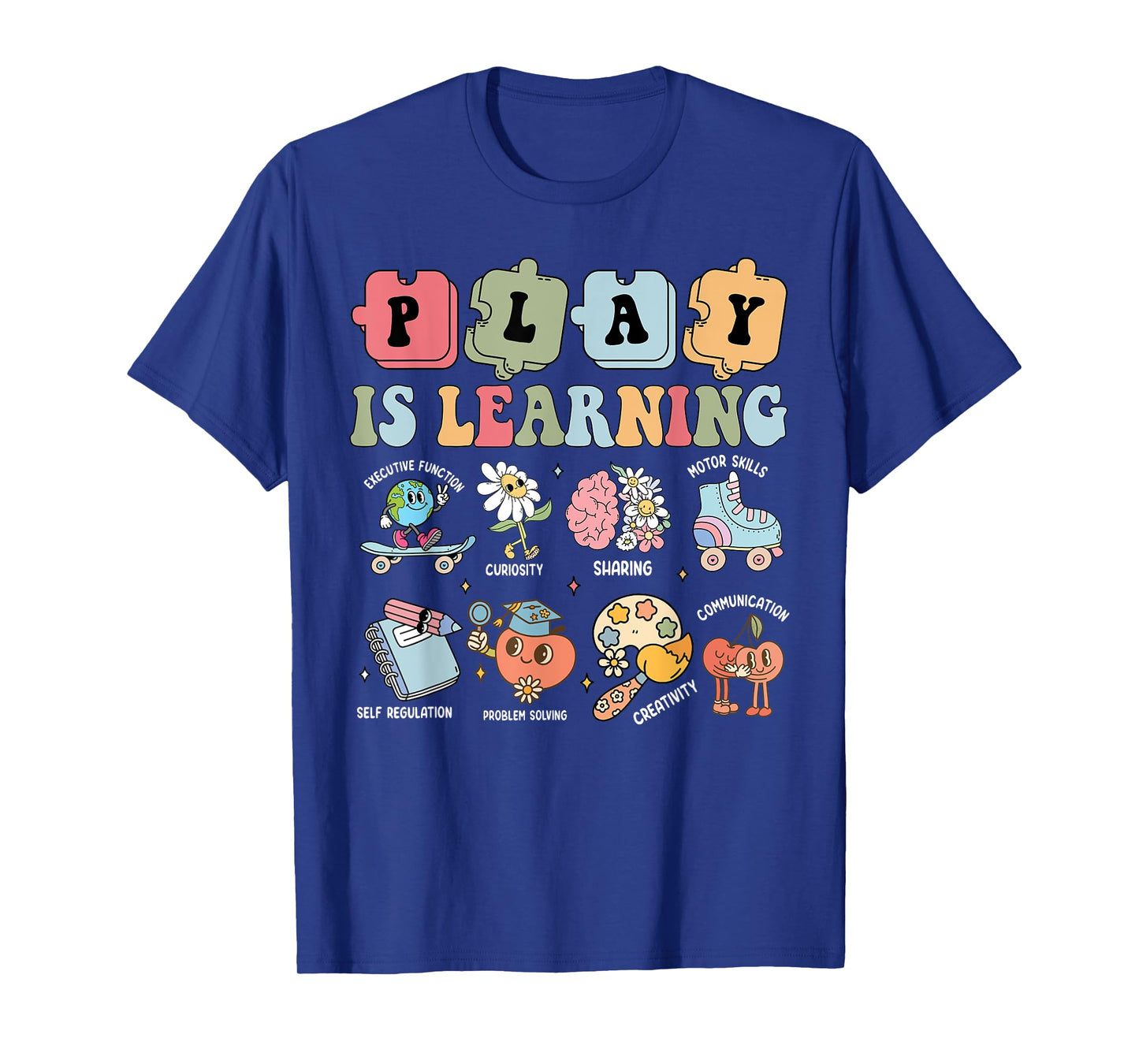 Play Is Learning Teacher First Day Of School Back To School T-Shirt