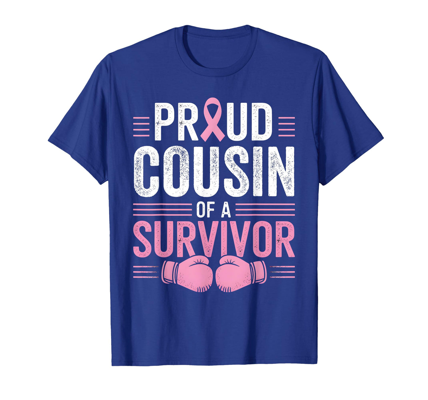 Proud Cousin of a Survivor Breast Cancer Awareness Family T-Shirt