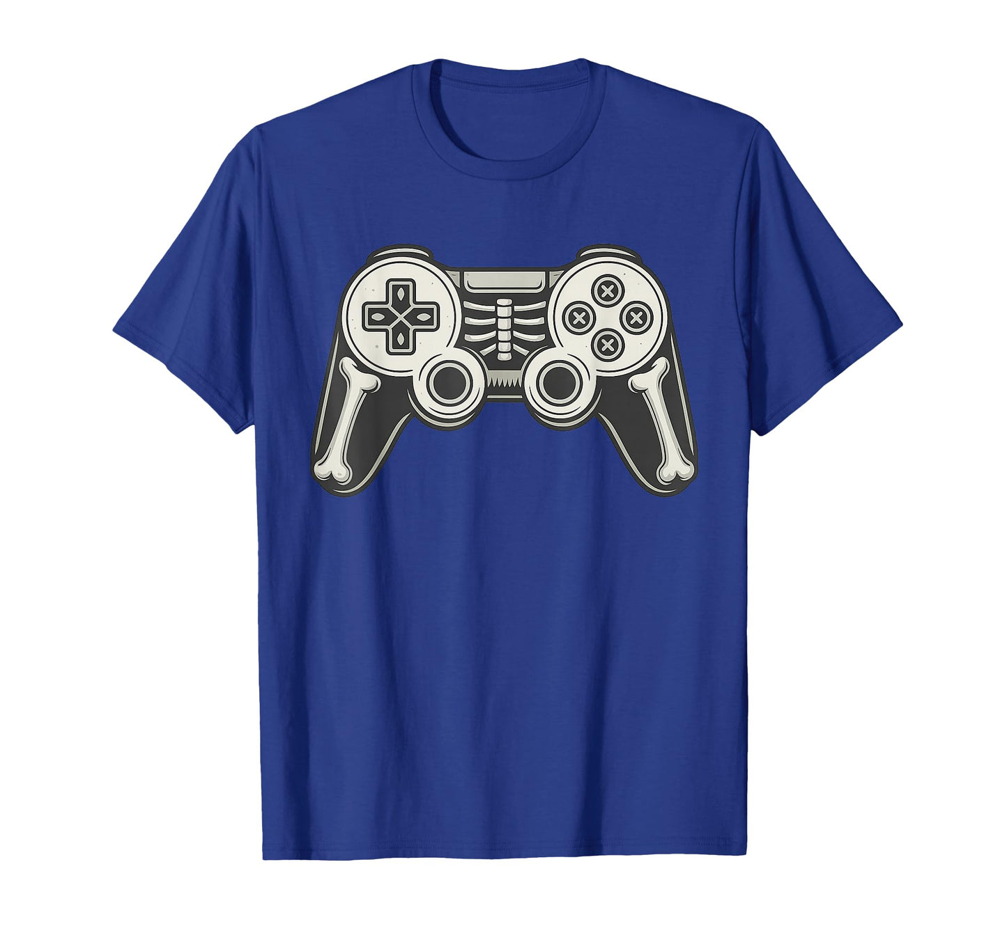 Halloween Gamer Funny Video Remote Skeleton Gamepad T-Shirt
