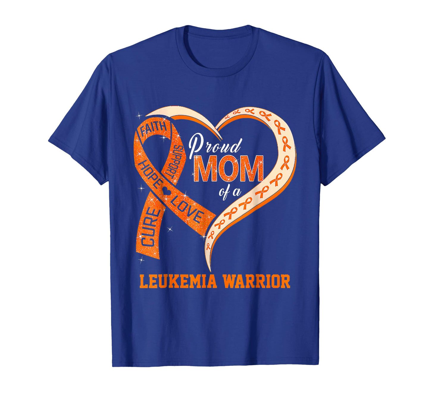 Leukemia Awareness Proud Mom Of A Leukemia Warrior T-Shirt