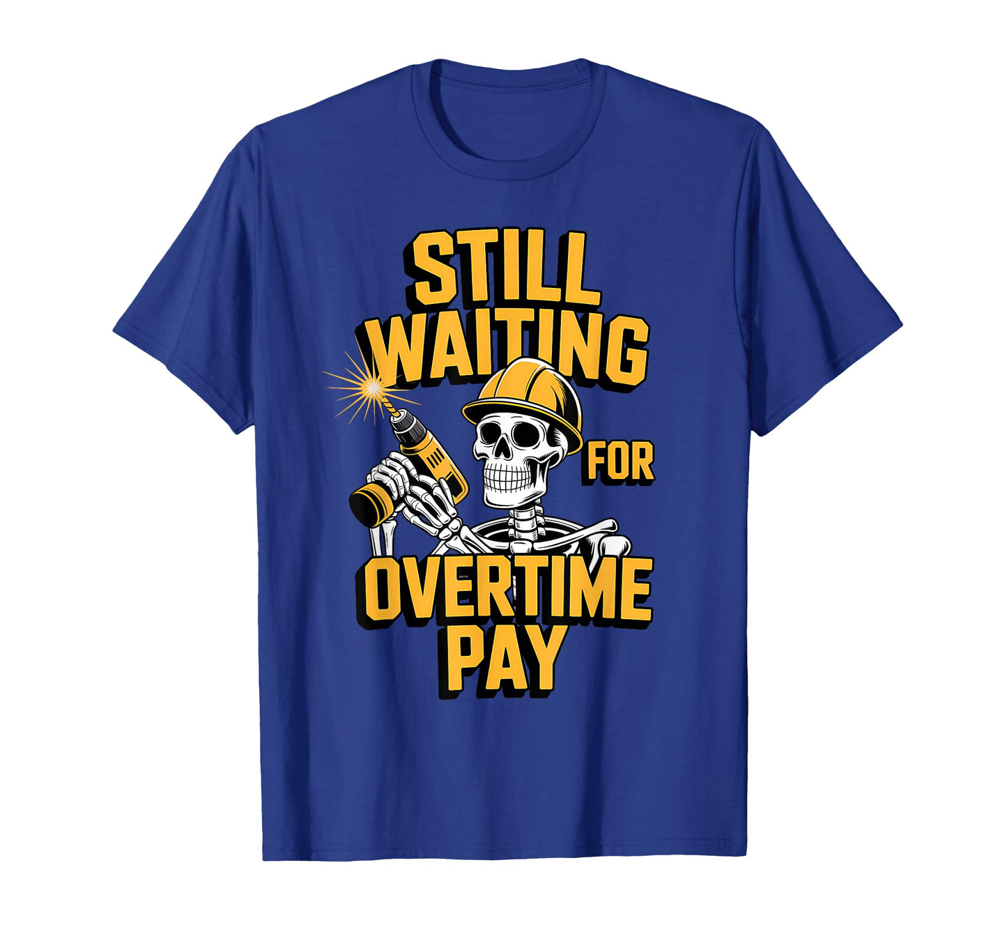 Skeleton Electrician Halloween Funny Spooky Power T-Shirt