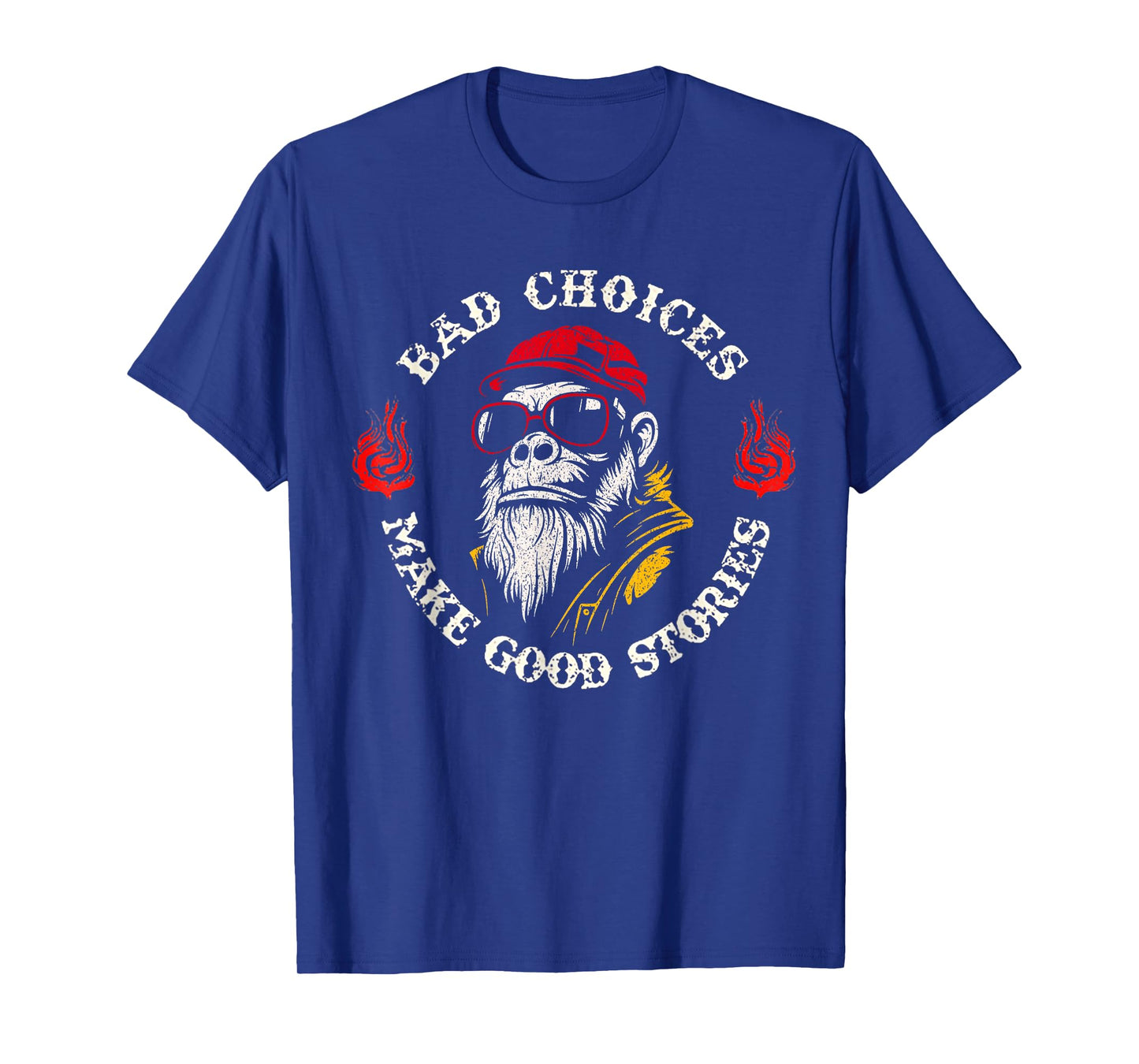 Monkey Bad Choices Make Good Stories T-Shirt