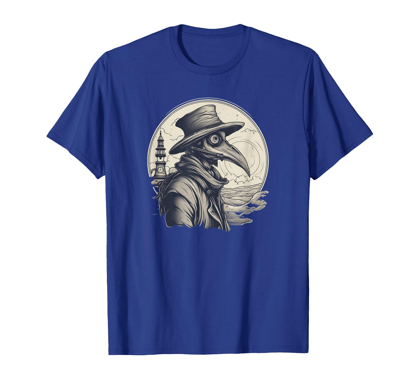 Funny Plague Doctor cool Grunge Style leeches medical T-Shirt