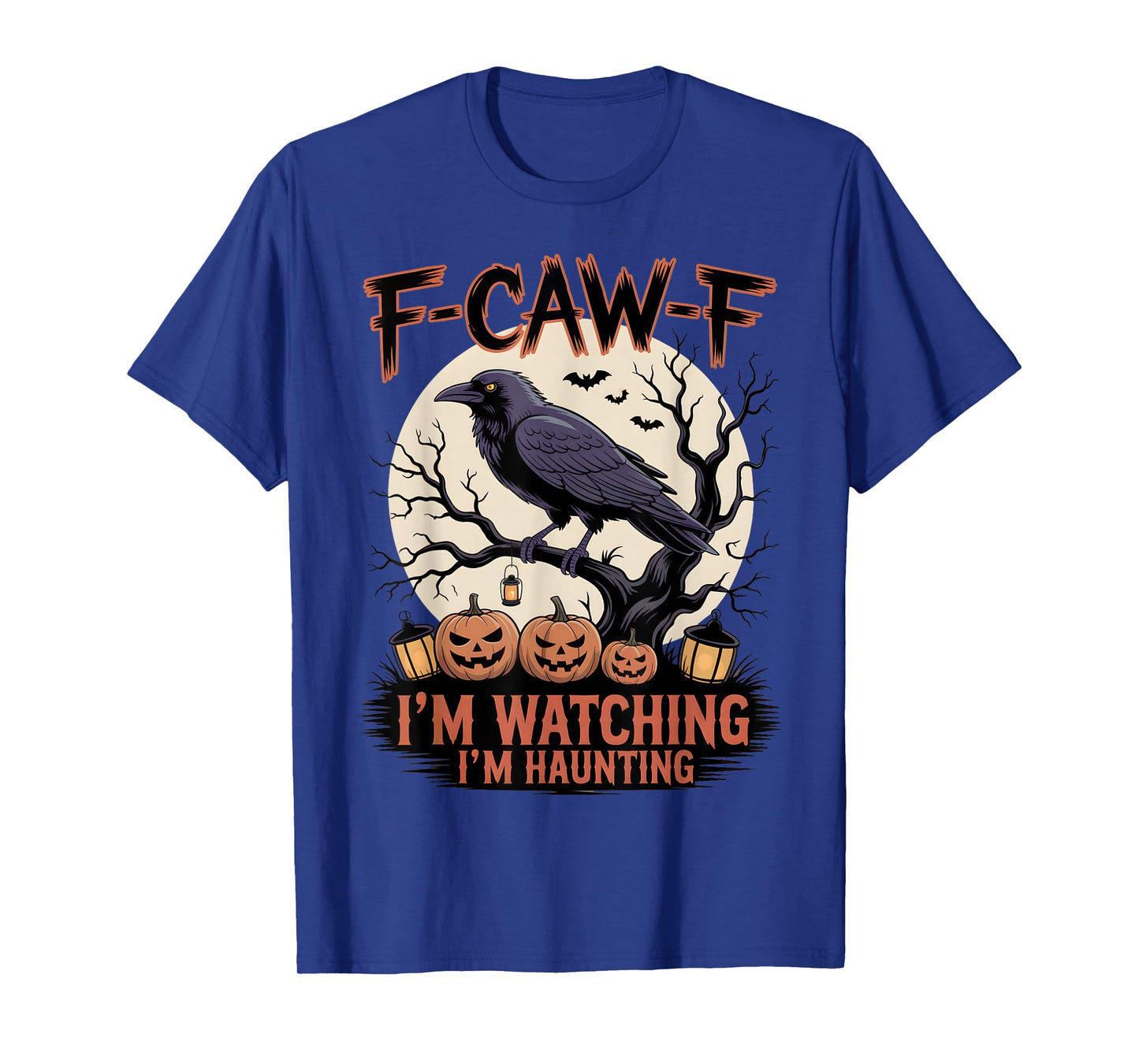 Black Crow, F-Caw-F Funny Black Bird Moon Bird Lover f-caw-f T-Shirt