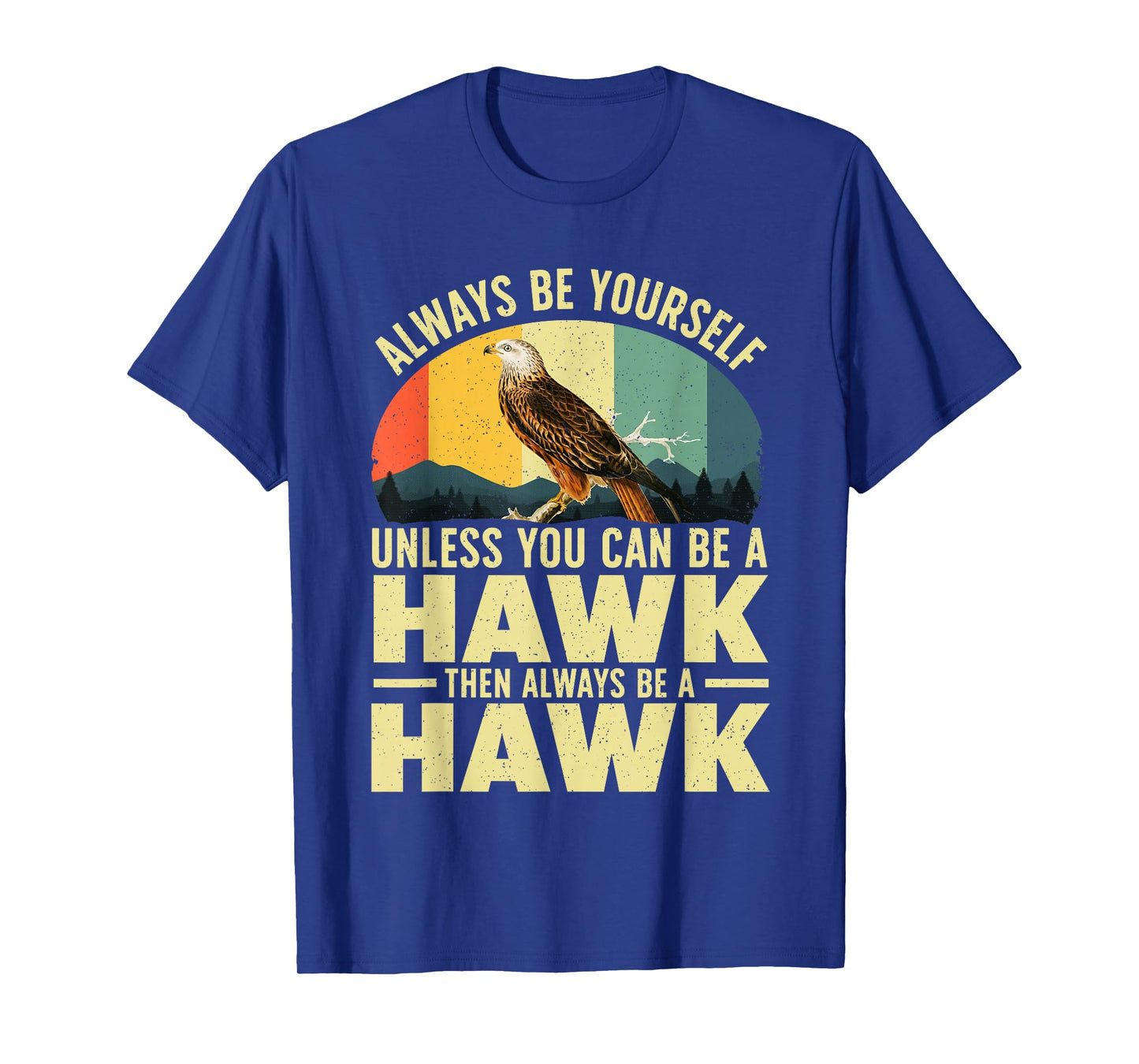 Funny Hawk Art For Men Women Kids Falcon Raptor Bird Lover T-Shirt