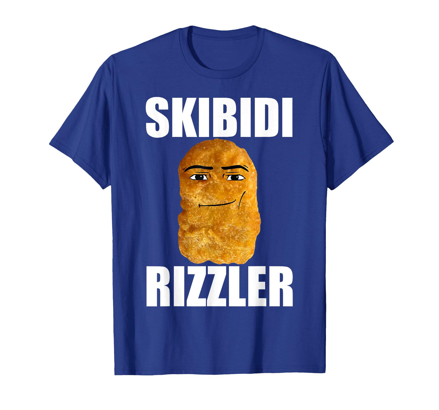 Funny Chicken Nugget Skibidi Toilet Rizzler Internet Meme T-Shirt