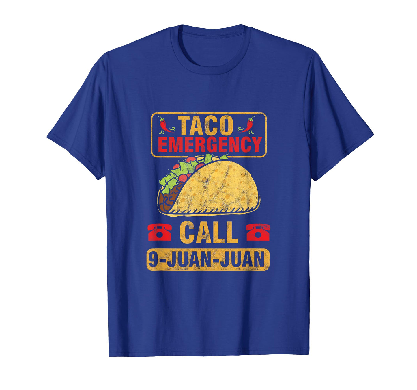 Taco Notruf 9 Juan Cinco De Mayo Mexican T-Shirt
