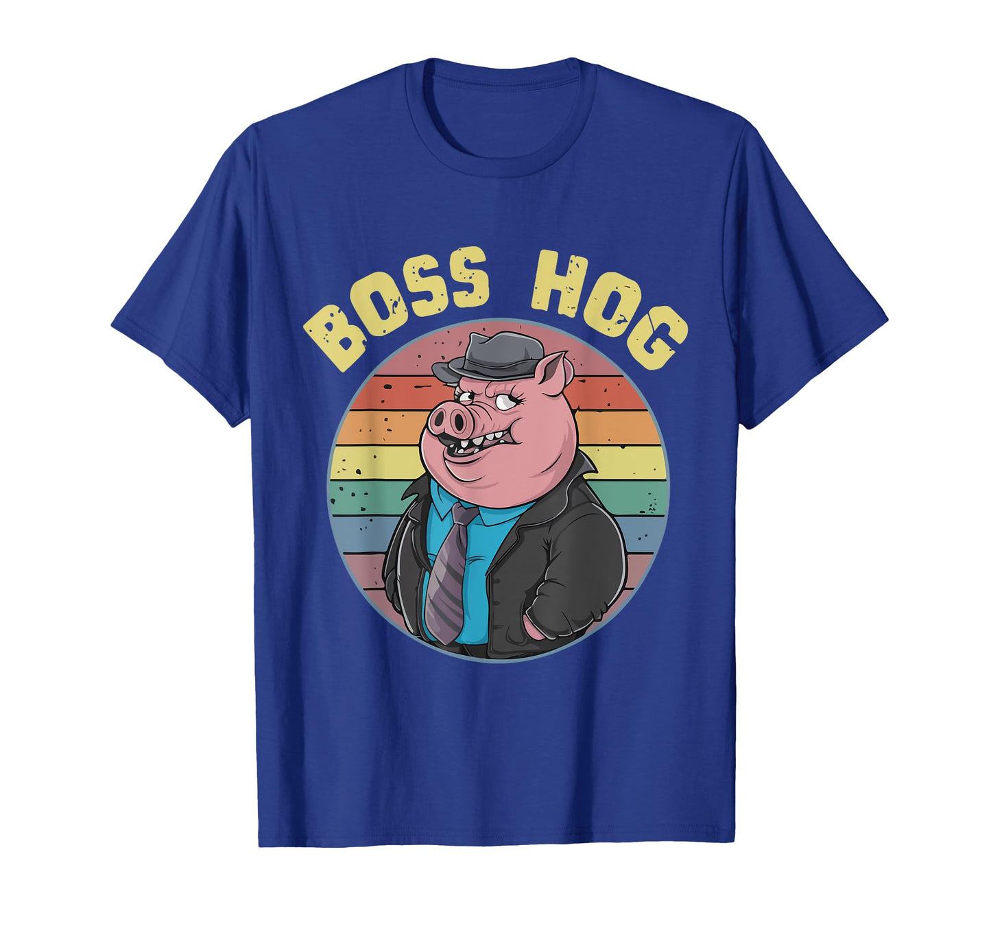 Hog Boss Funny Swine Costume Animal Cool Pigs Humor T-Shirt
