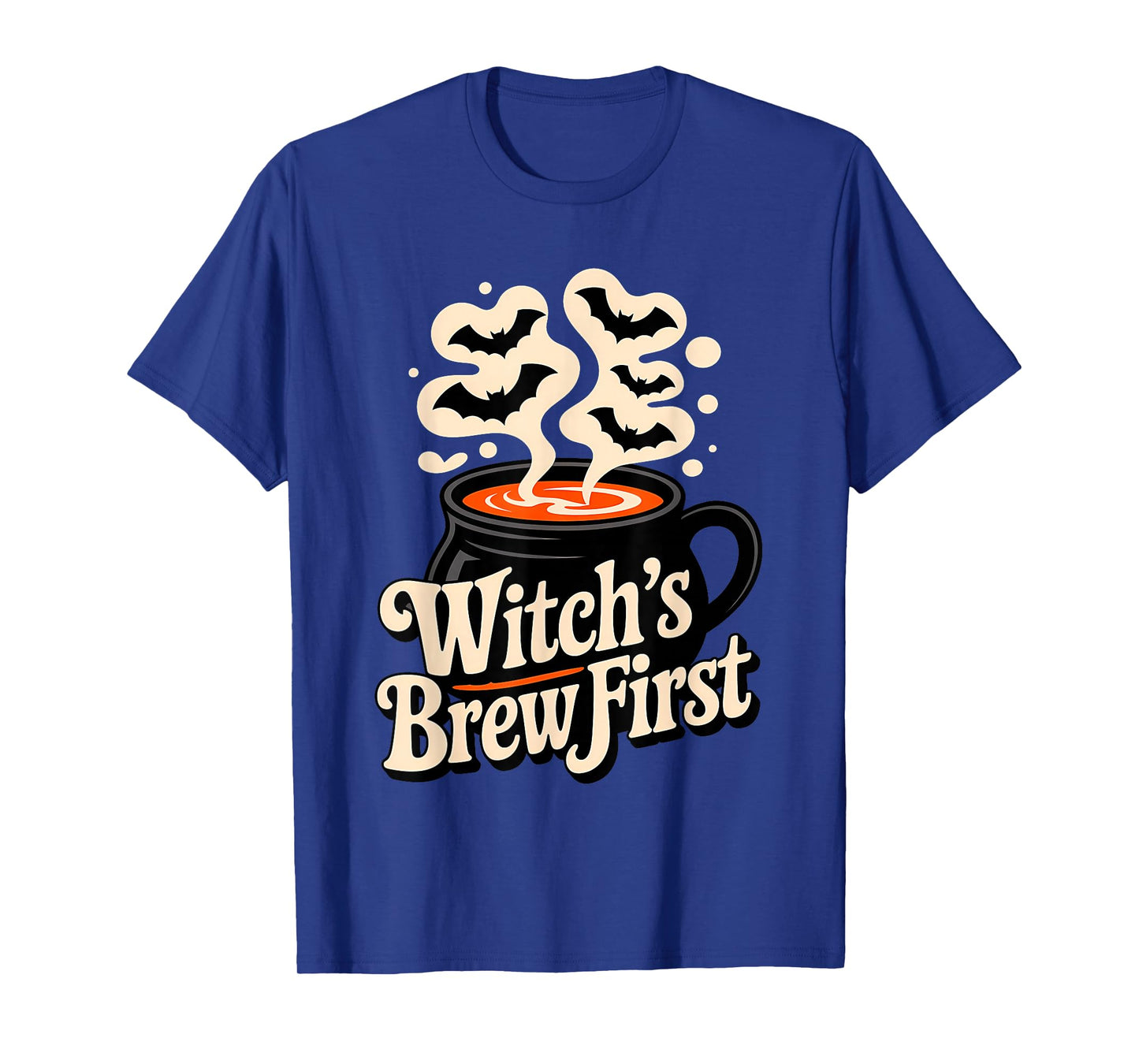 Witch’s Brew First Funny Coffee Witches Halloween T-Shirt