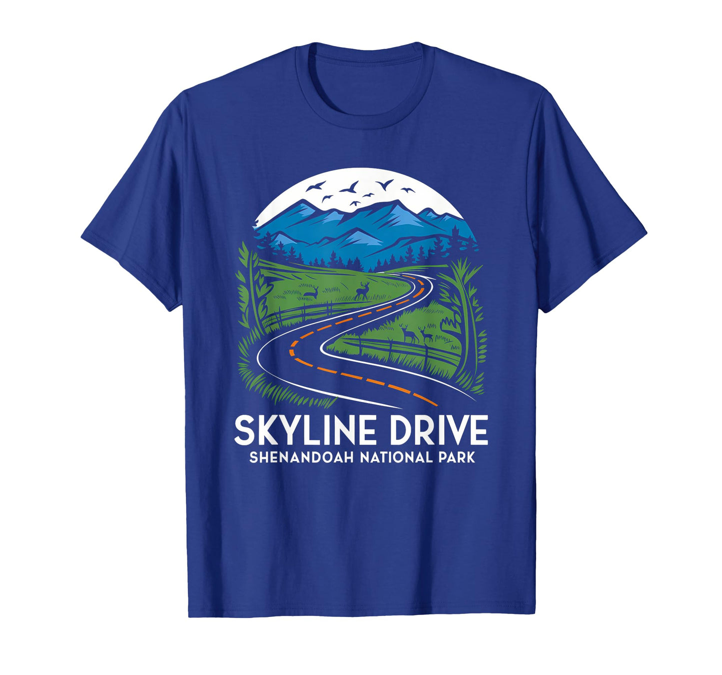 Skyline Drive Shenandoah National Park Family Trip Souvenir T-Shirt