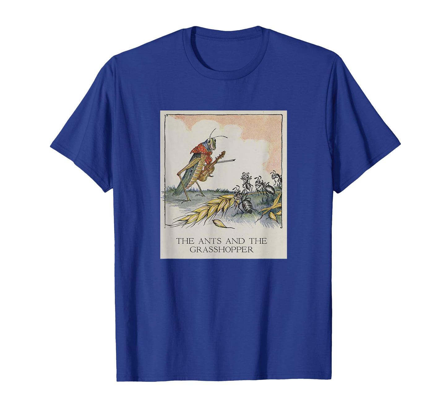 The Ants and The Grasshopper - Aesop's Fables T-Shirt