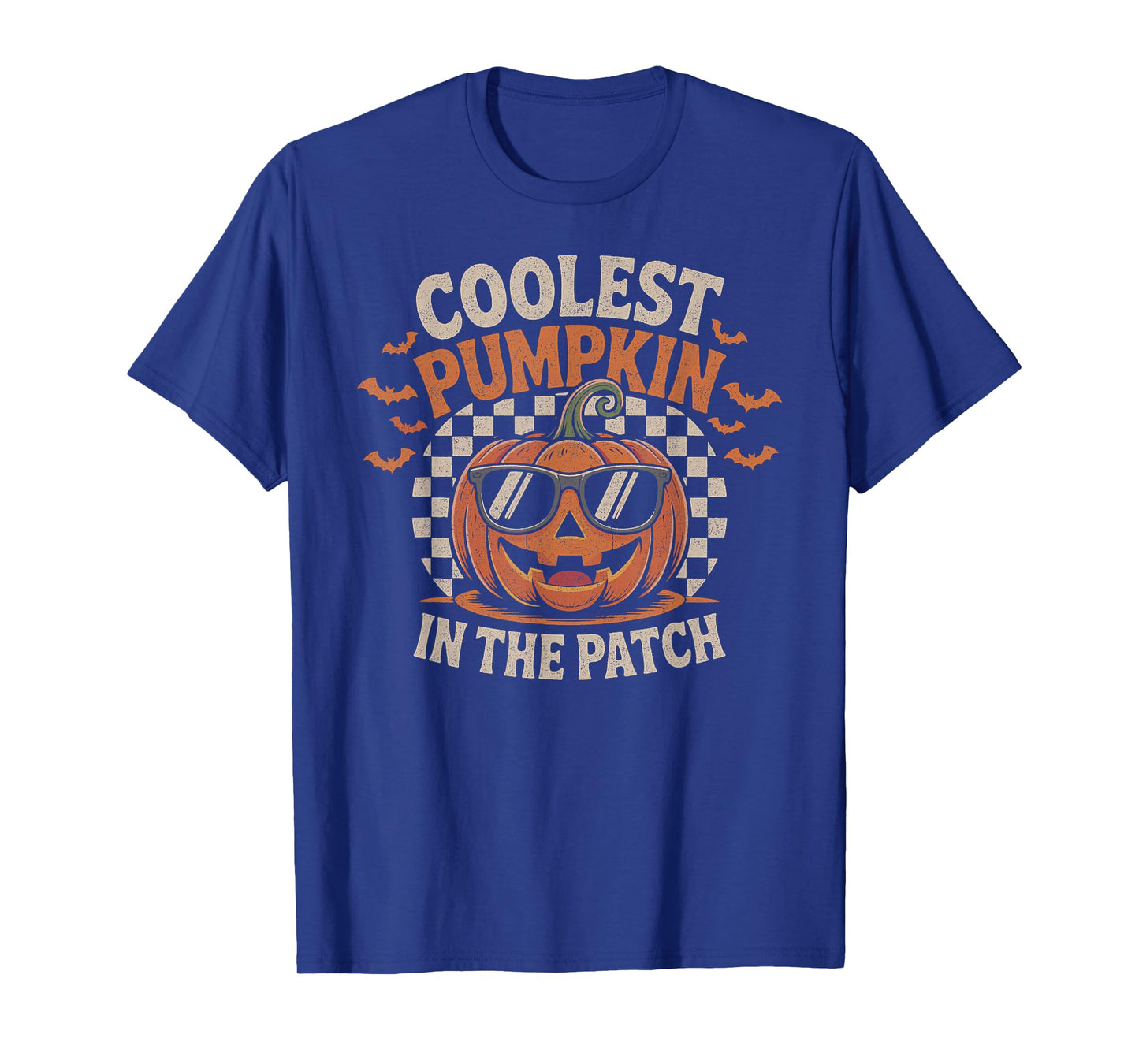 Coolest Pumpkin in The Patch Halloween Boys Girls Kids T-Shirt