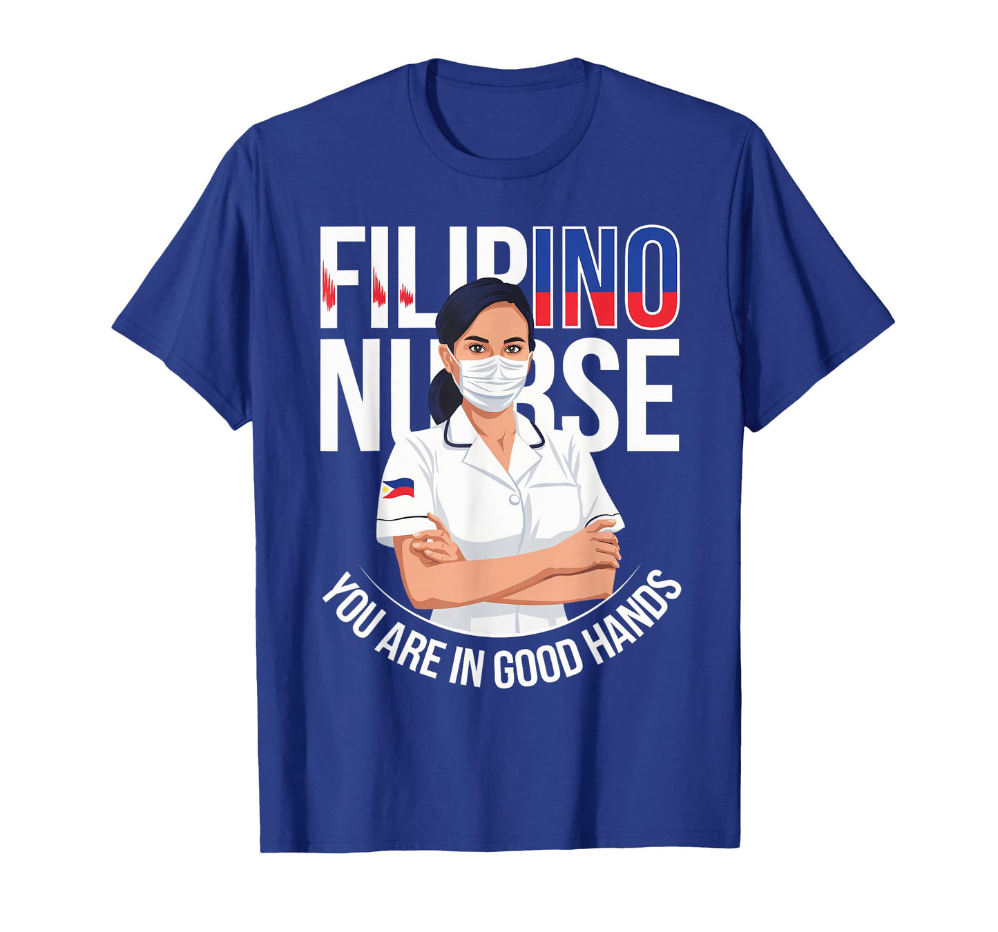 Proud Filipino Nurse Pinoy Heritage Pilipinas Philippines US T-Shirt