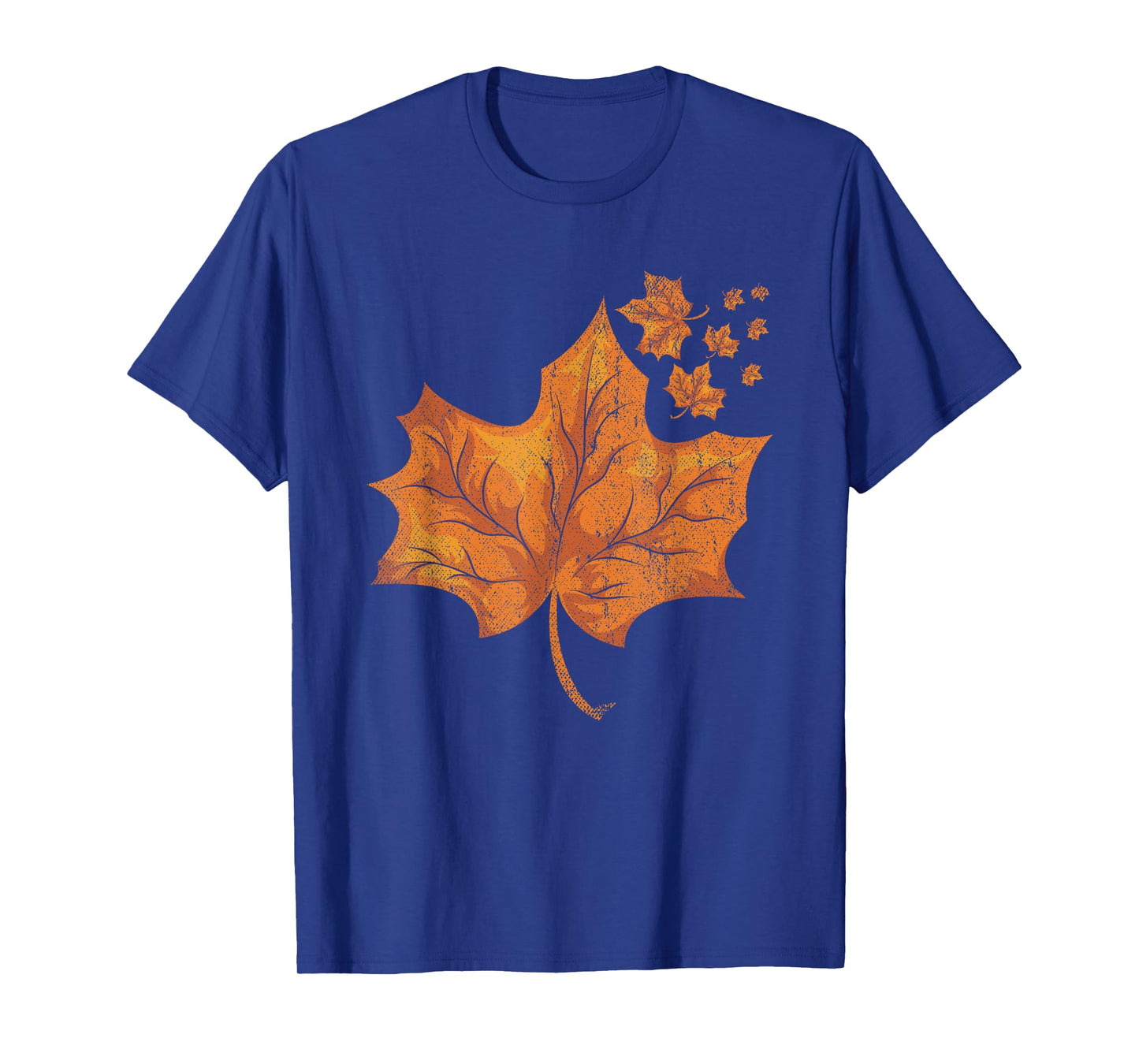 Colorful Autumn Maple Leaf Forest Thanksgiving Fall T-Shirt