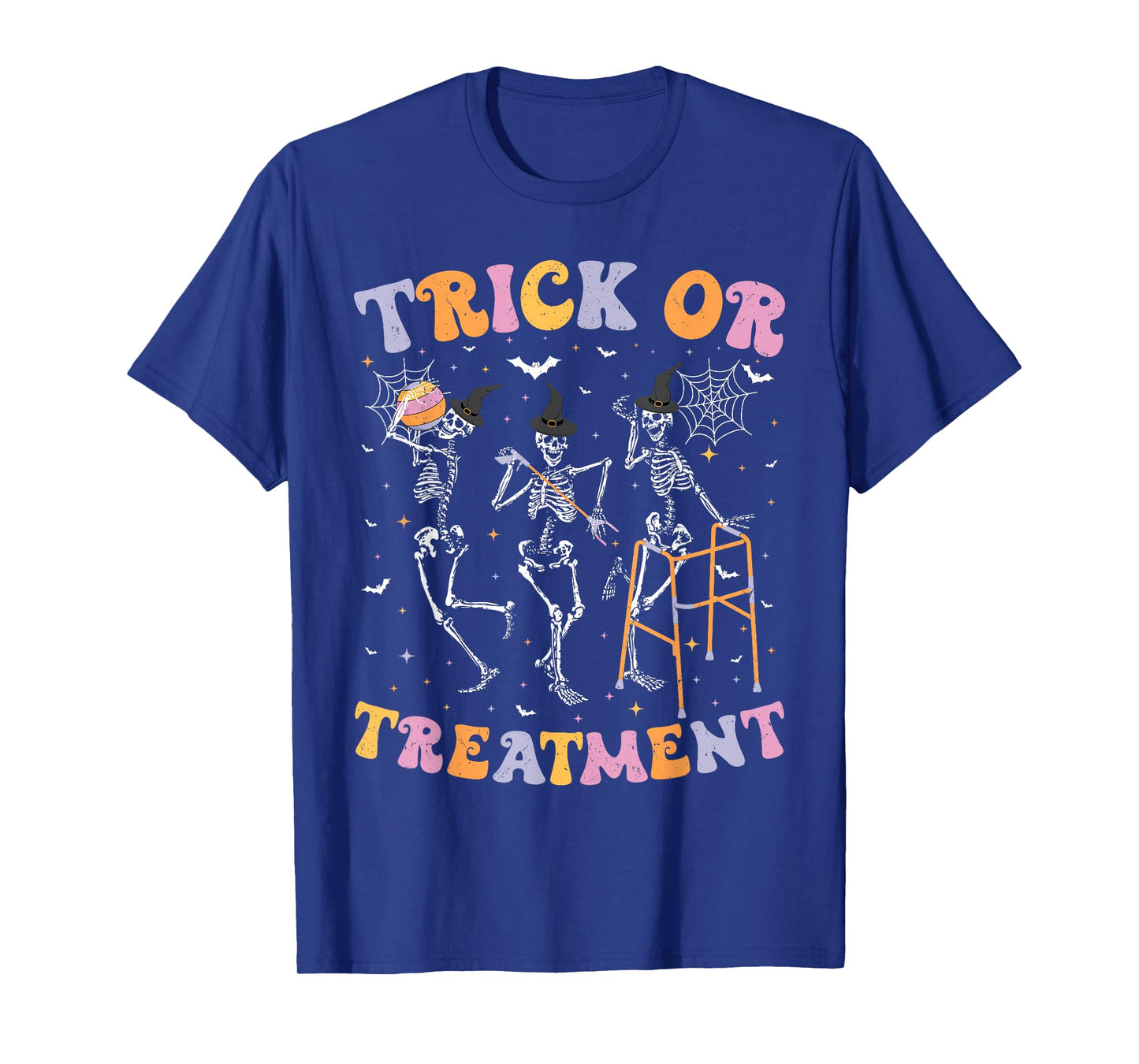 Trick or Treatment PT Physical Therapy Therapist Halloween T-Shirt