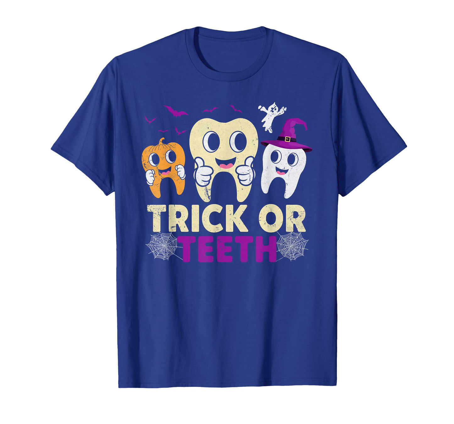 Trick Or Teeth Dental Assistant Teeth Dentist Halloween T-Shirt