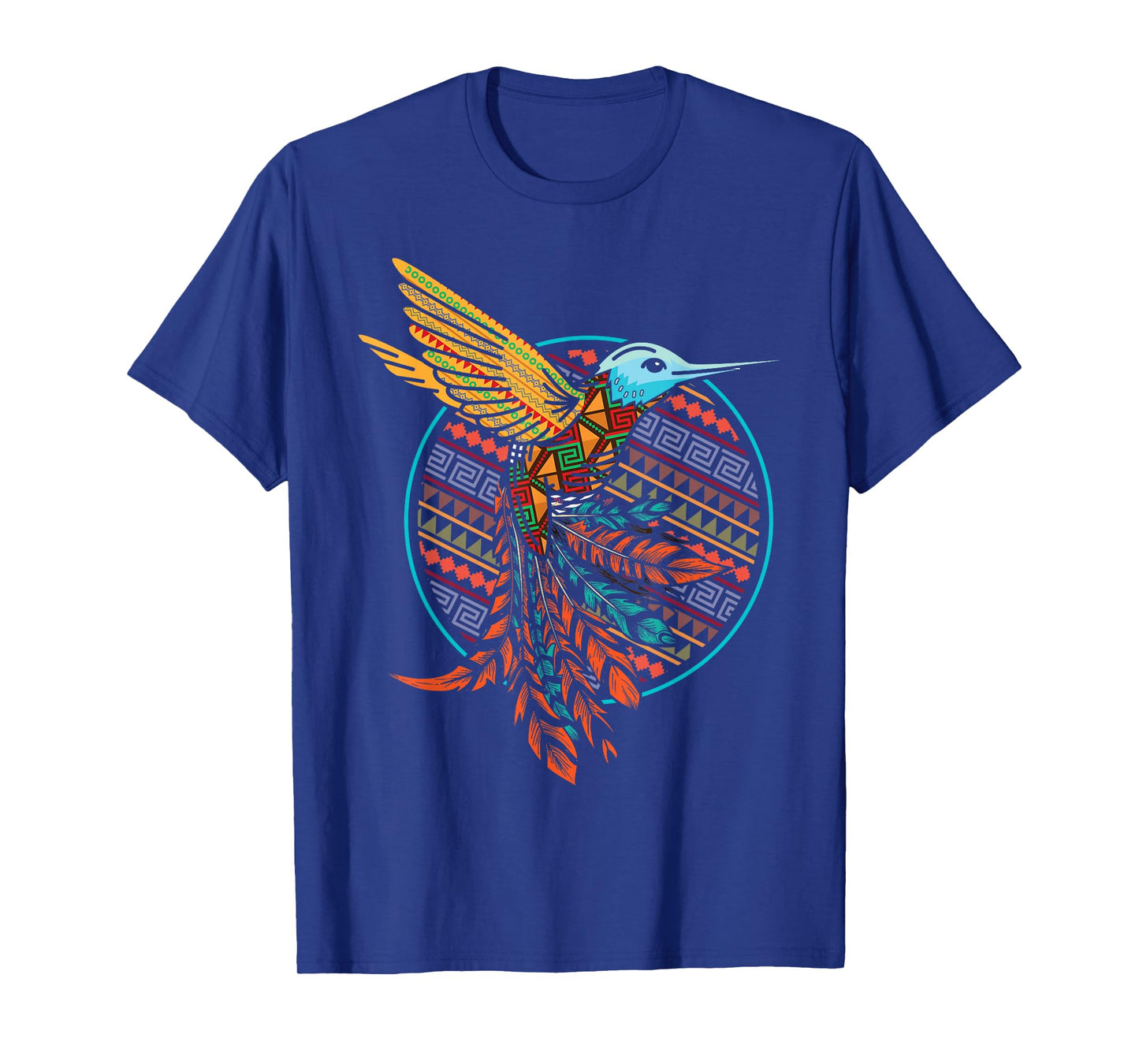 InGENIUS Native American Indian Day Shirts & Gifts Hummingbird Tribal Art Native American Indian Indigenous T-Shirt