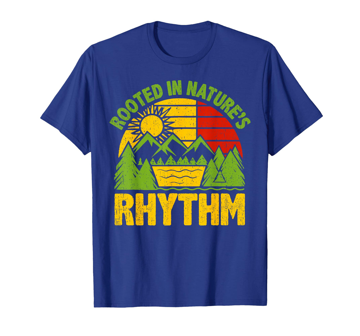 Rooted in Nature’s Rhythm – Hiking Life Design T-Shirt