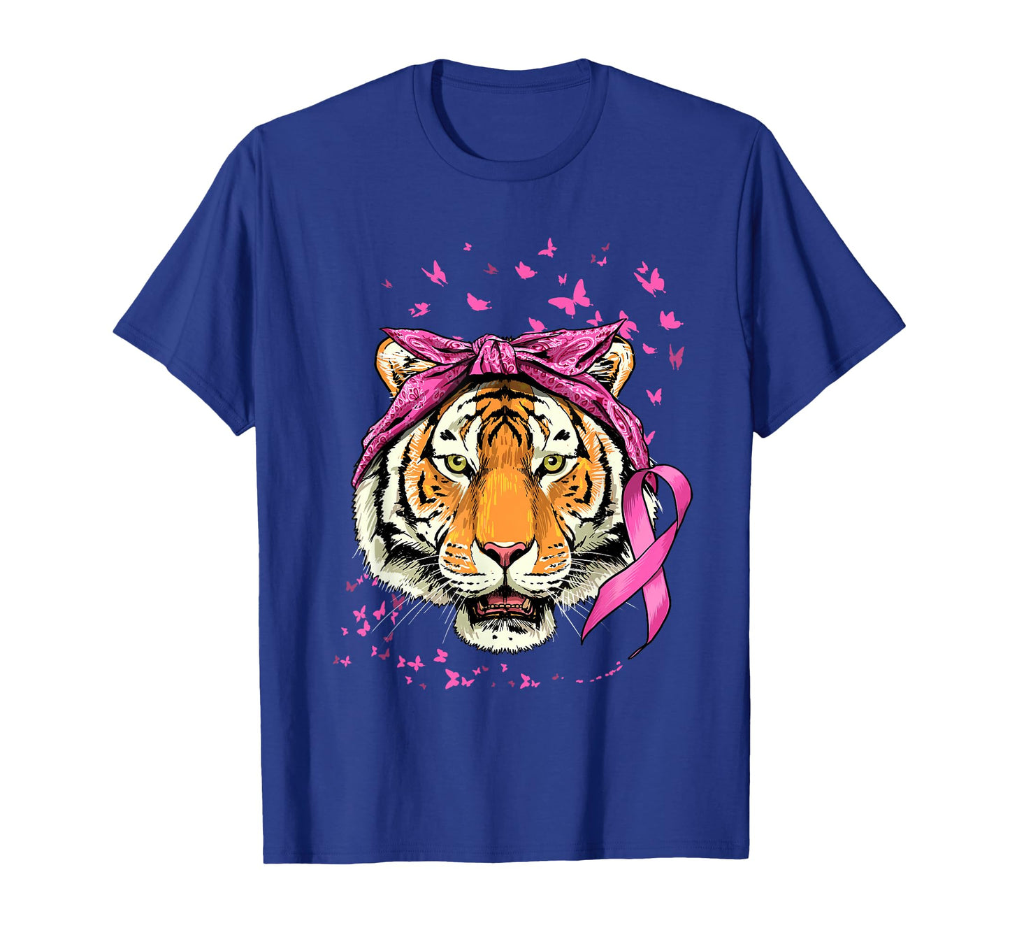 Tiger Breast Cancer Awareness Shirt Breast Cancer Survivors T-Shirt