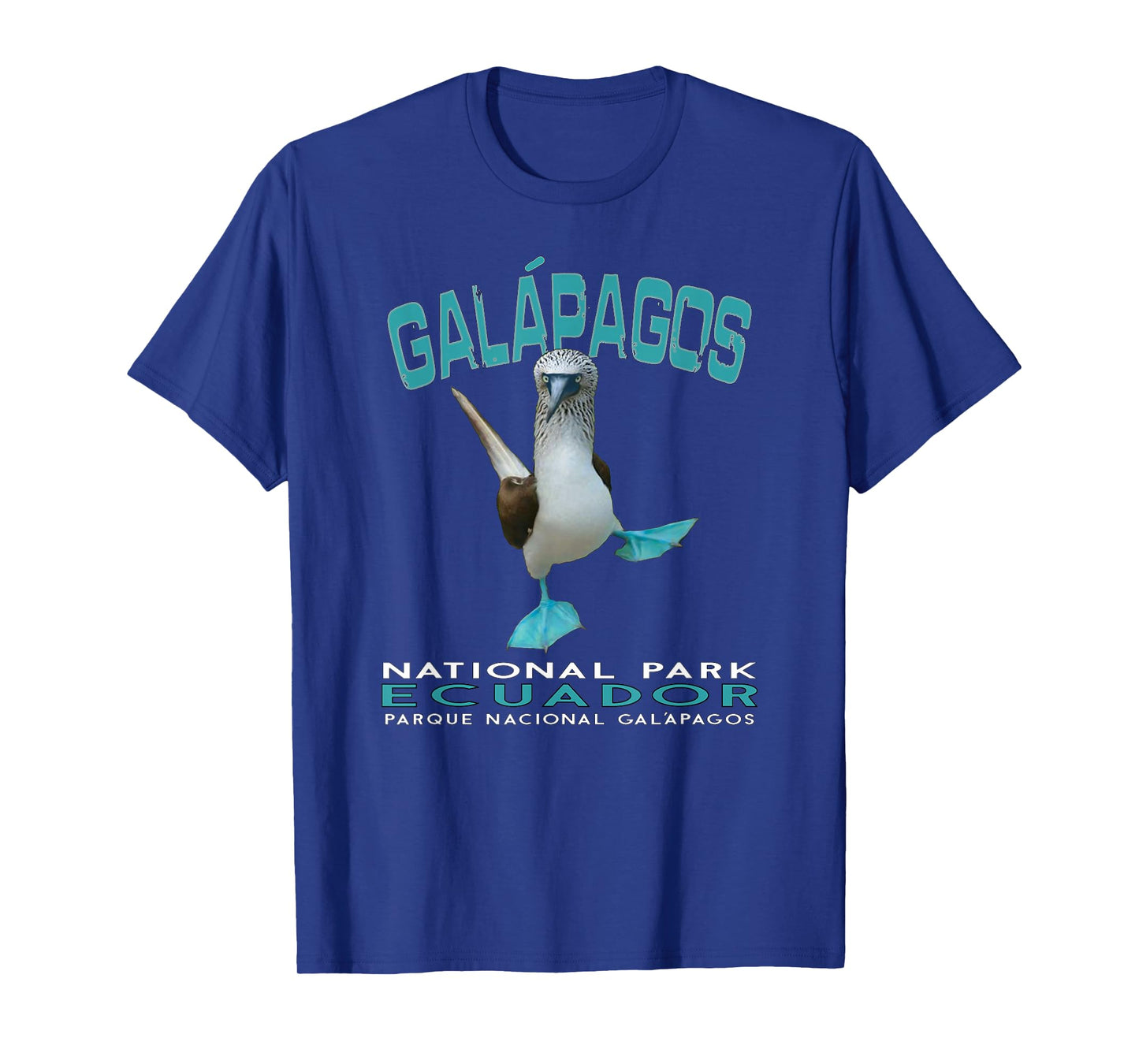 Galapagos National Park Ecuador Blue Footed Boobies Keepsake T-Shirt